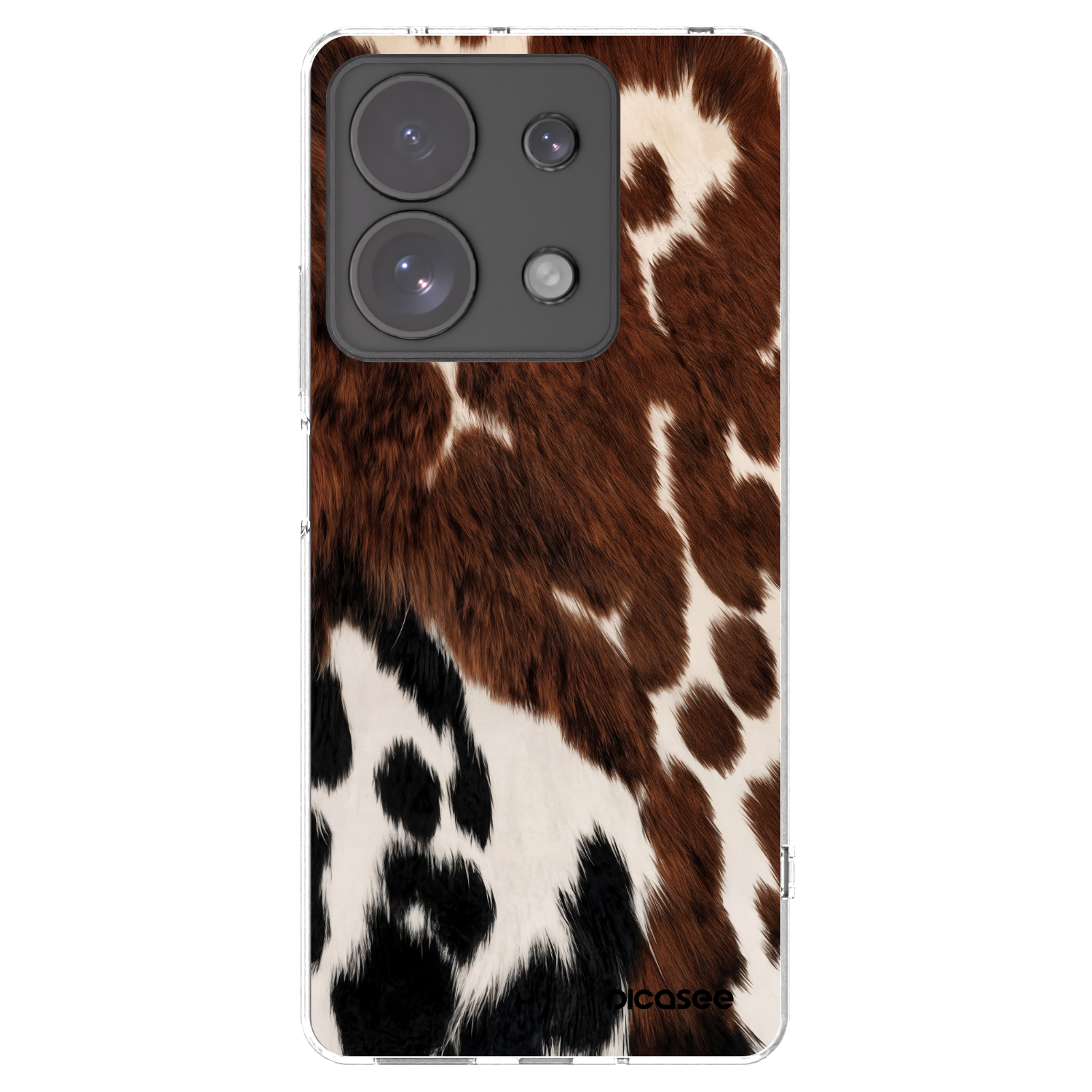 Picasee átlátszó szilikon tok az alábbi mobiltelefonokra Xiaomi Redmi Note 13 Pro 4G - Rust