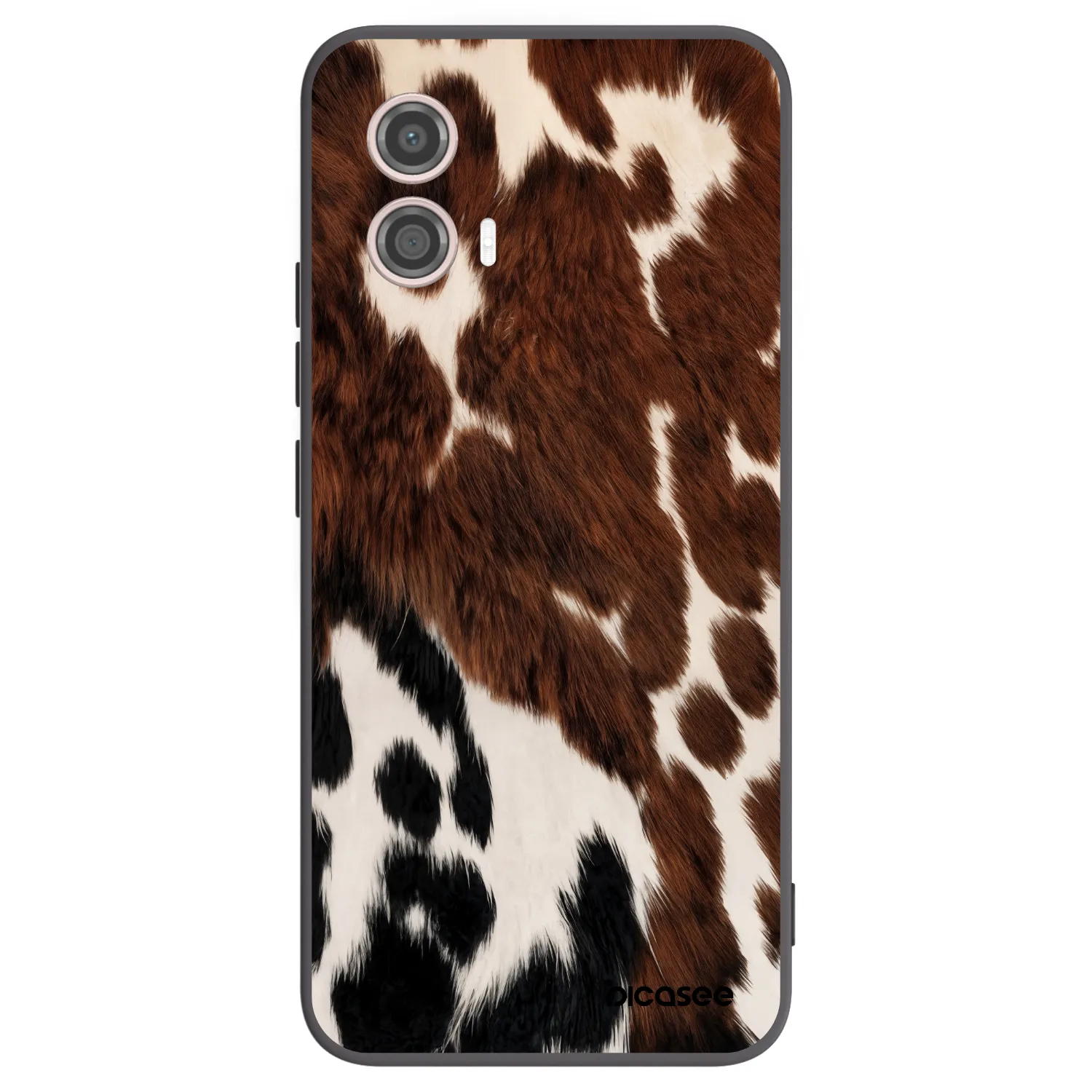 Picasee fekete szilikon tok az alábbi mobiltelefonokra Motorola Moto G53 5G - Rust
