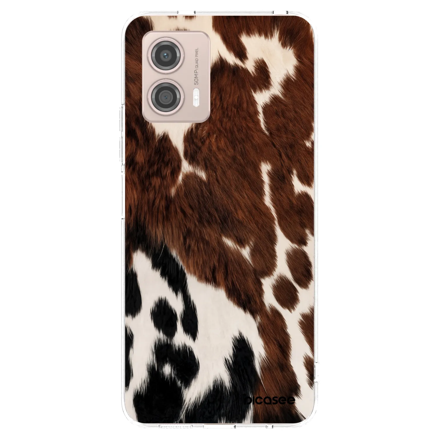 Picasee átlátszó szilikon tok az alábbi mobiltelefonokra Motorola Moto G53 5G - Rust