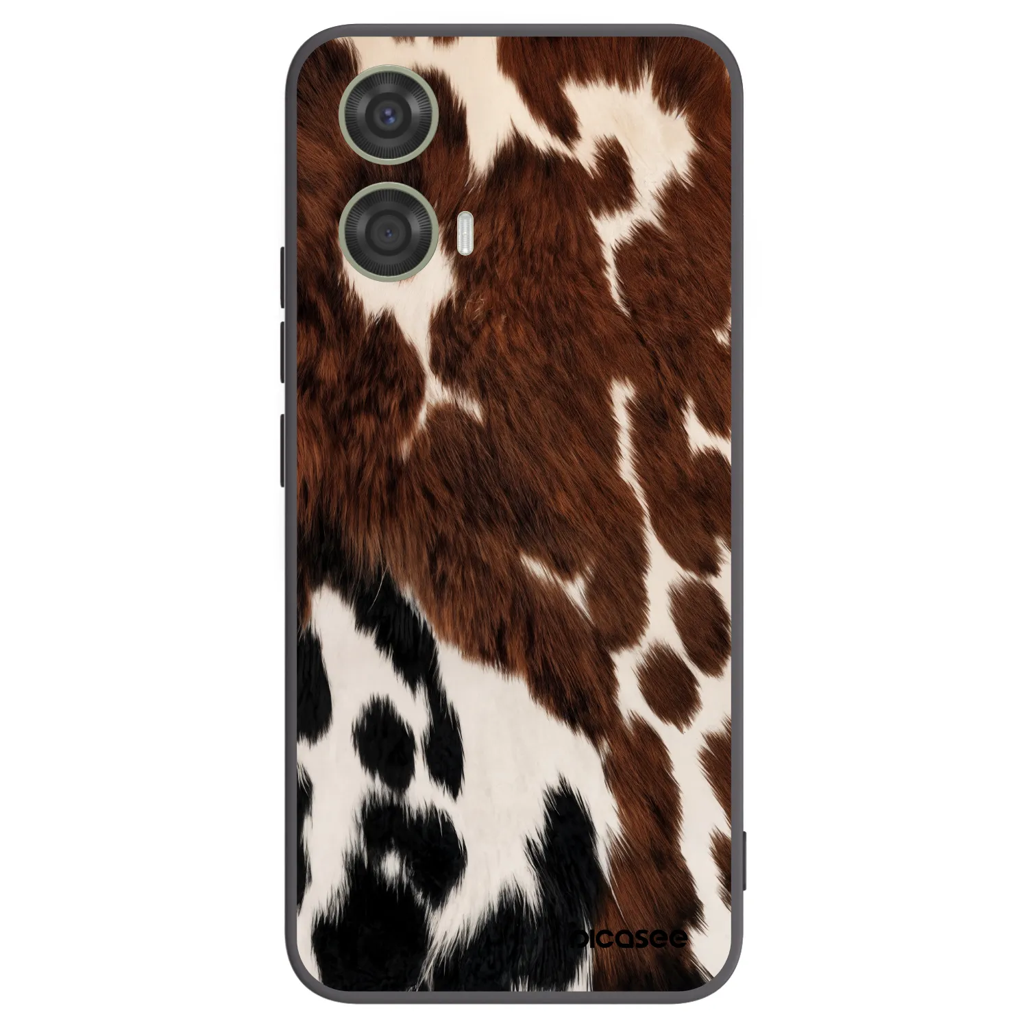 Picasee fekete szilikon tok az alábbi mobiltelefonokra Motorola Moto G24 - Rust