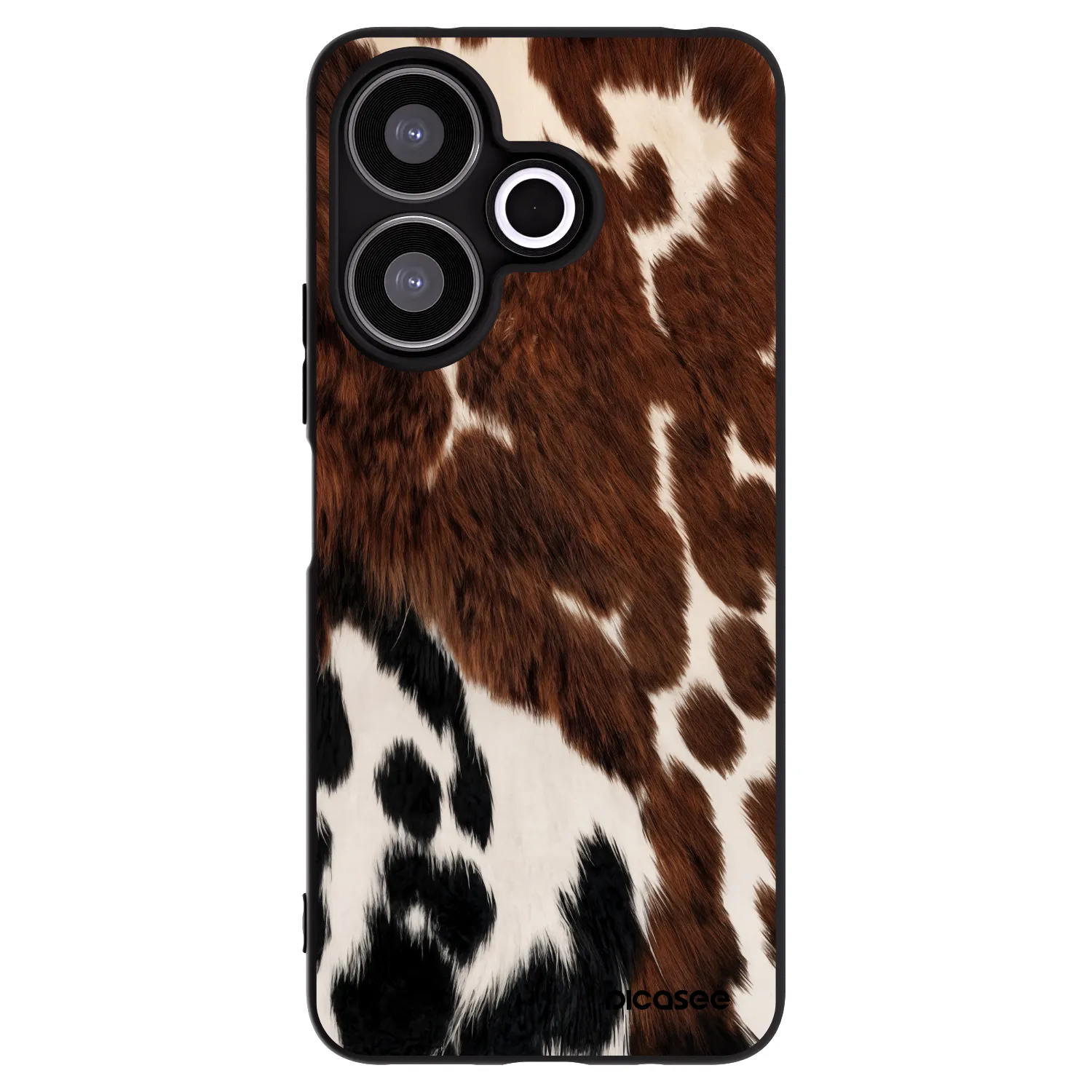 Picasee fekete szilikon tok az alábbi mobiltelefonokra Xiaomi Redmi 13 4G - Rust