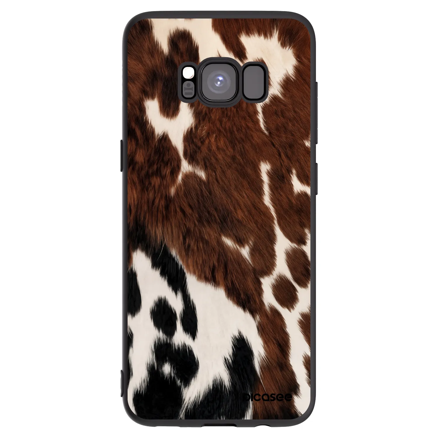 Picasee fekete szilikon tok az alábbi mobiltelefonokra Samsung Galaxy S8 G950F - Rust