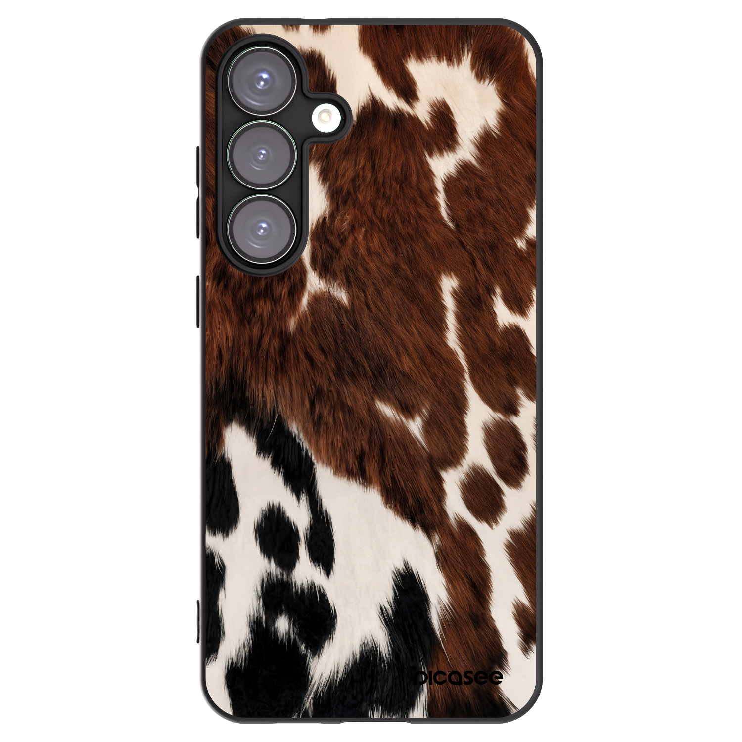 Picasee fekete szilikon tok az alábbi mobiltelefonokra Samsung Galaxy S25+ 5G - Rust