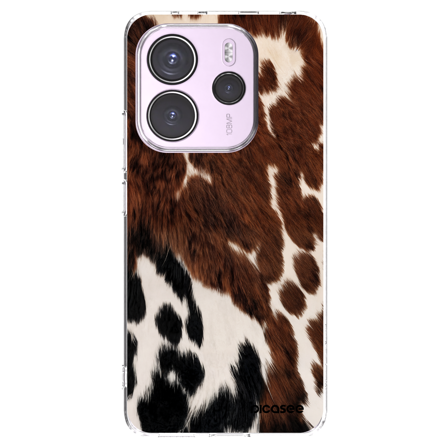 Picasee átlátszó szilikon tok az alábbi mobiltelefonokra Xiaomi Redmi Note 14 4G - Rust