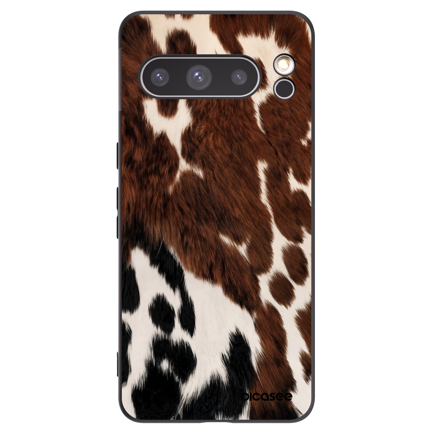 Picasee fekete szilikon tok az alábbi mobiltelefonokra Google Pixel 8 Pro - Rust