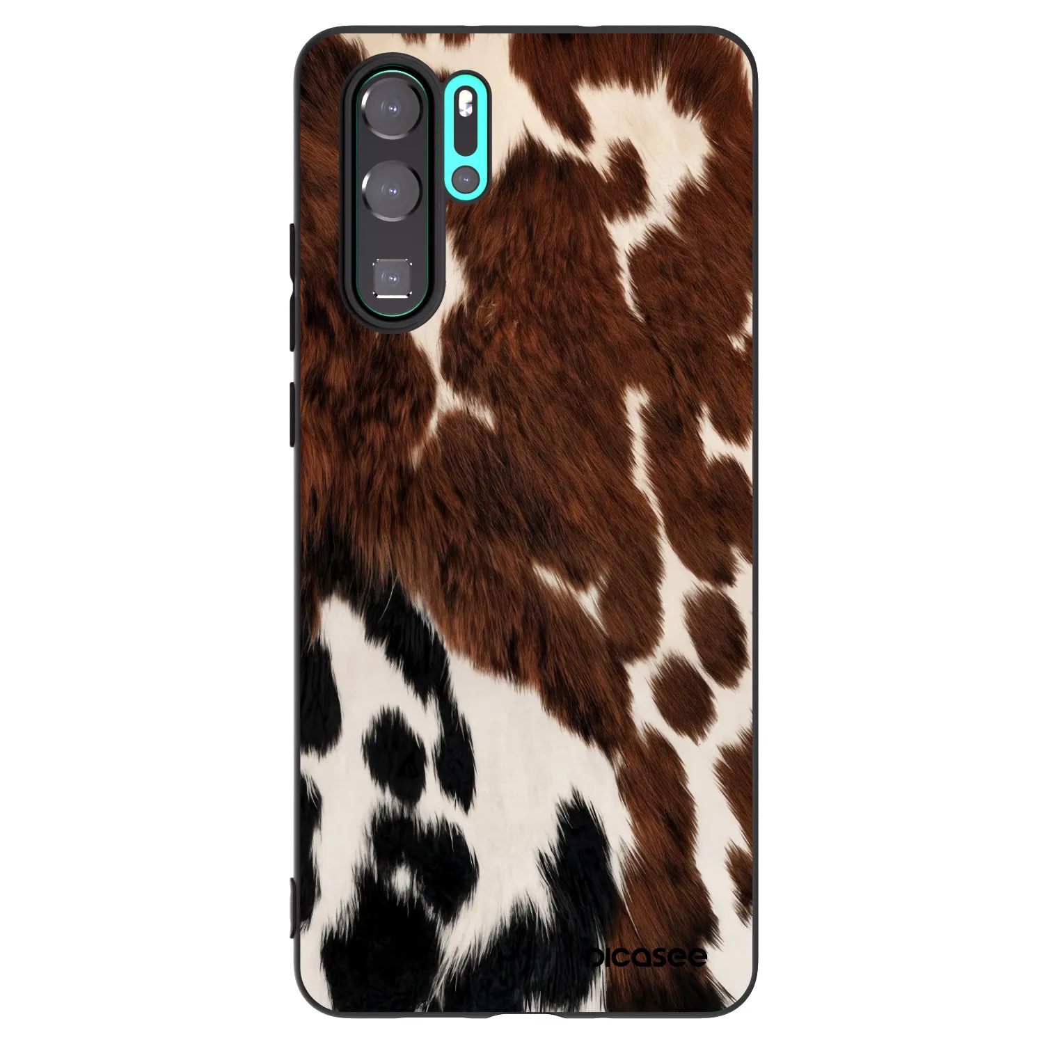 Picasee fekete szilikon tok az alábbi mobiltelefonokra Huawei P30 Pro - Rust