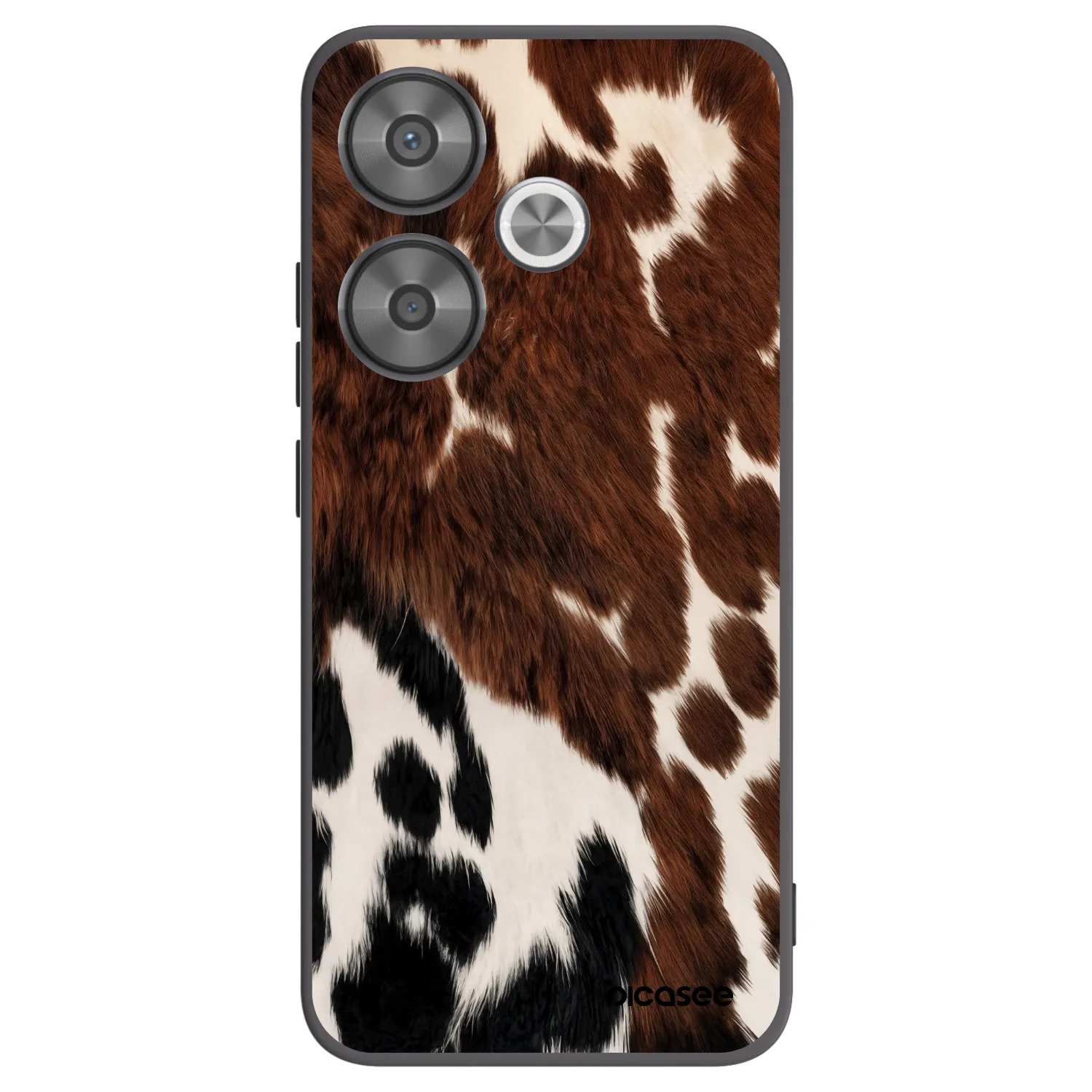 Picasee fekete szilikon tok az alábbi mobiltelefonokra Xiaomi Poco F6 - Rust