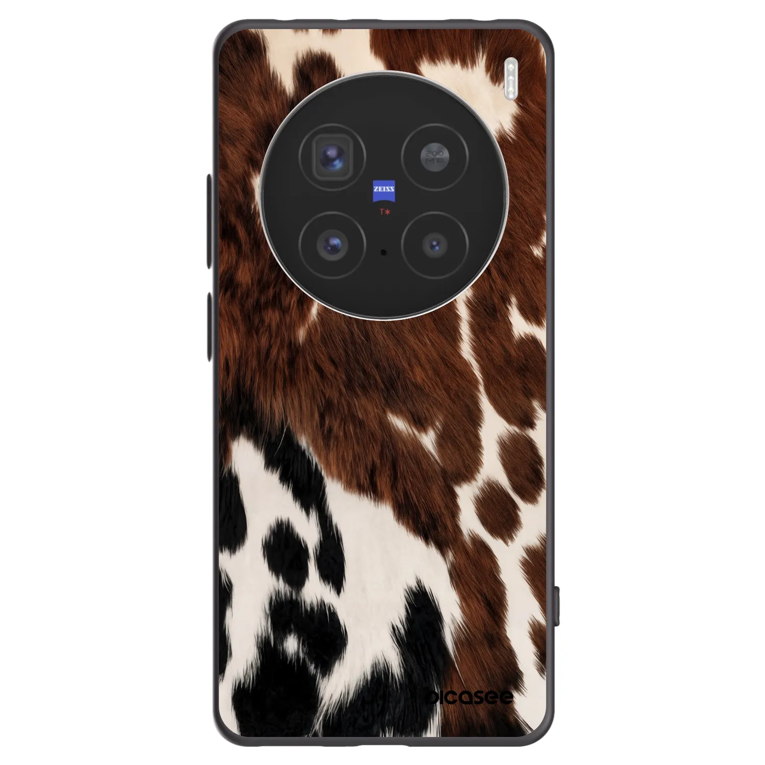 Picasee fekete szilikon tok az alábbi mobiltelefonokra Vivo X200 Pro - Rust