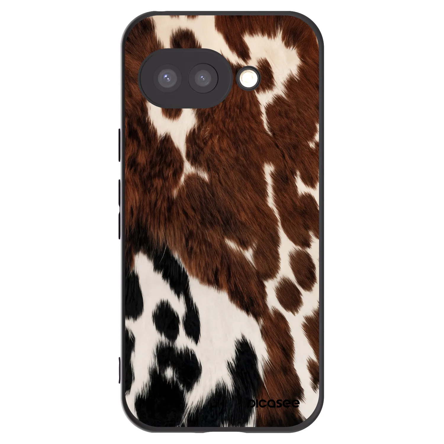 Picasee fekete szilikon tok az alábbi mobiltelefonokra Google Pixel 9a - Rust