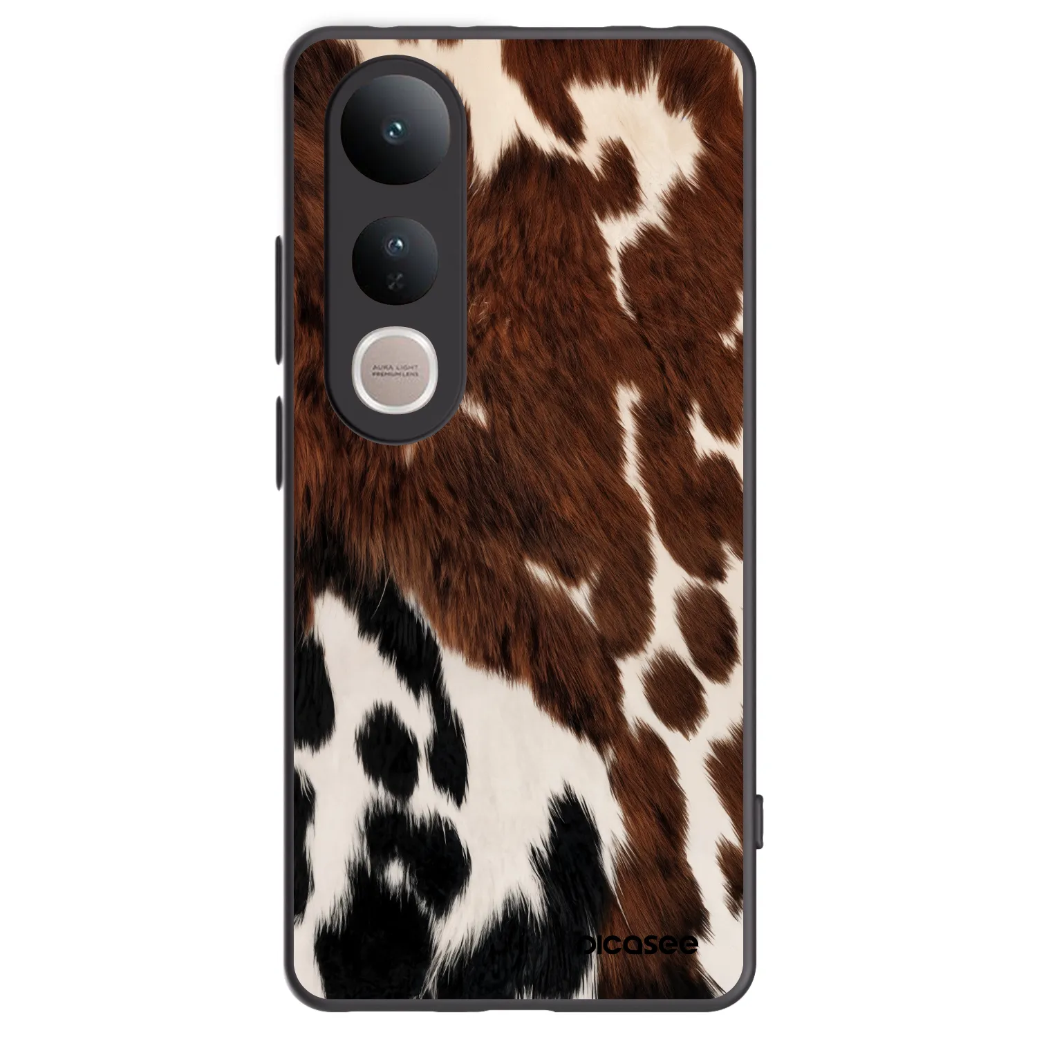 Picasee fekete szilikon tok az alábbi mobiltelefonokra Vivo V50 Lite 5G - Rust