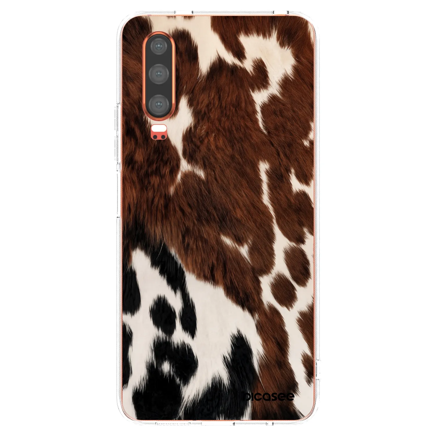 Picasee átlátszó szilikon tok az alábbi mobiltelefonokra Huawei P30 - Rust
