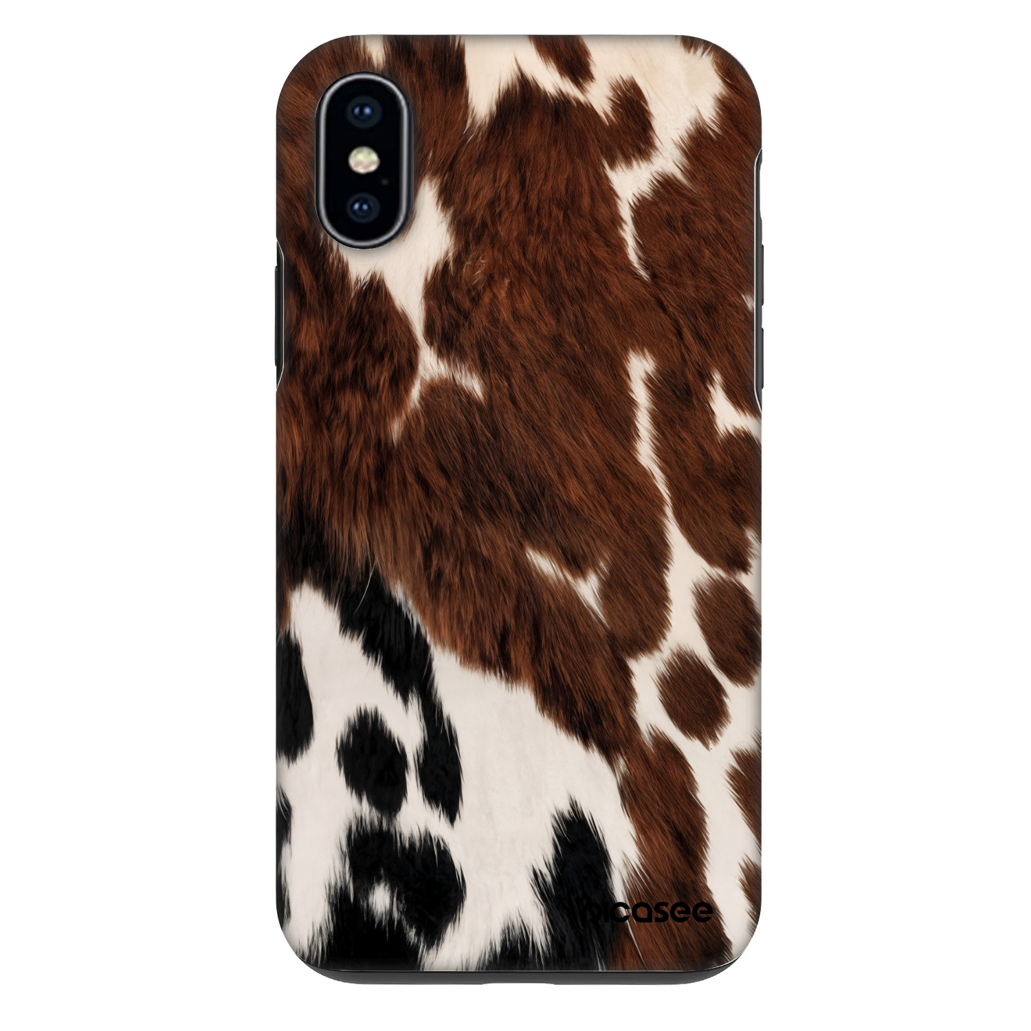 Picasee Fashion Case Apple iPhone X/XS - Rust