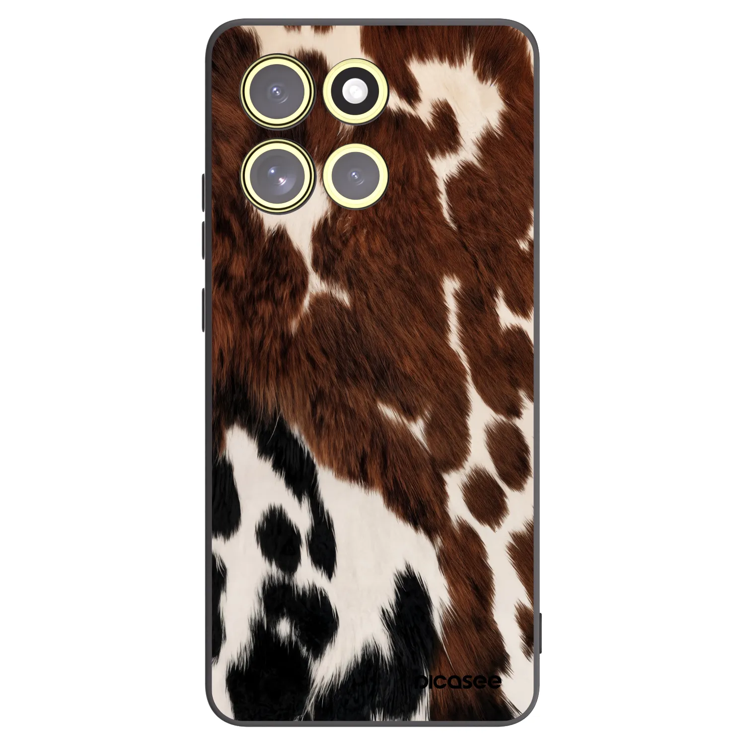 Picasee fekete szilikon tok az alábbi mobiltelefonokra Motorola Moto G86 5G - Rust