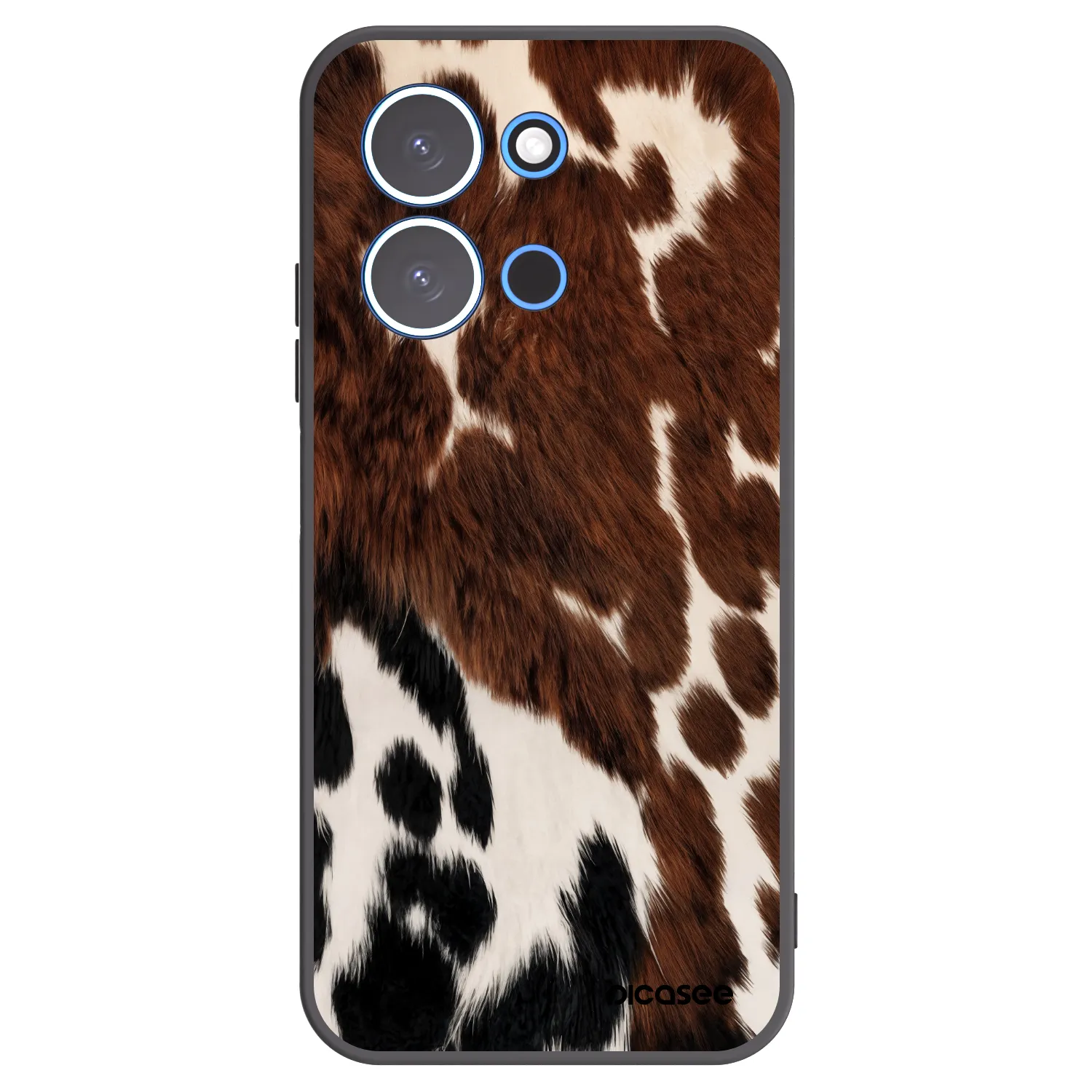 Picasee fekete szilikon tok az alábbi mobiltelefonokra Xiaomi Redmi 15C 4G - Rust