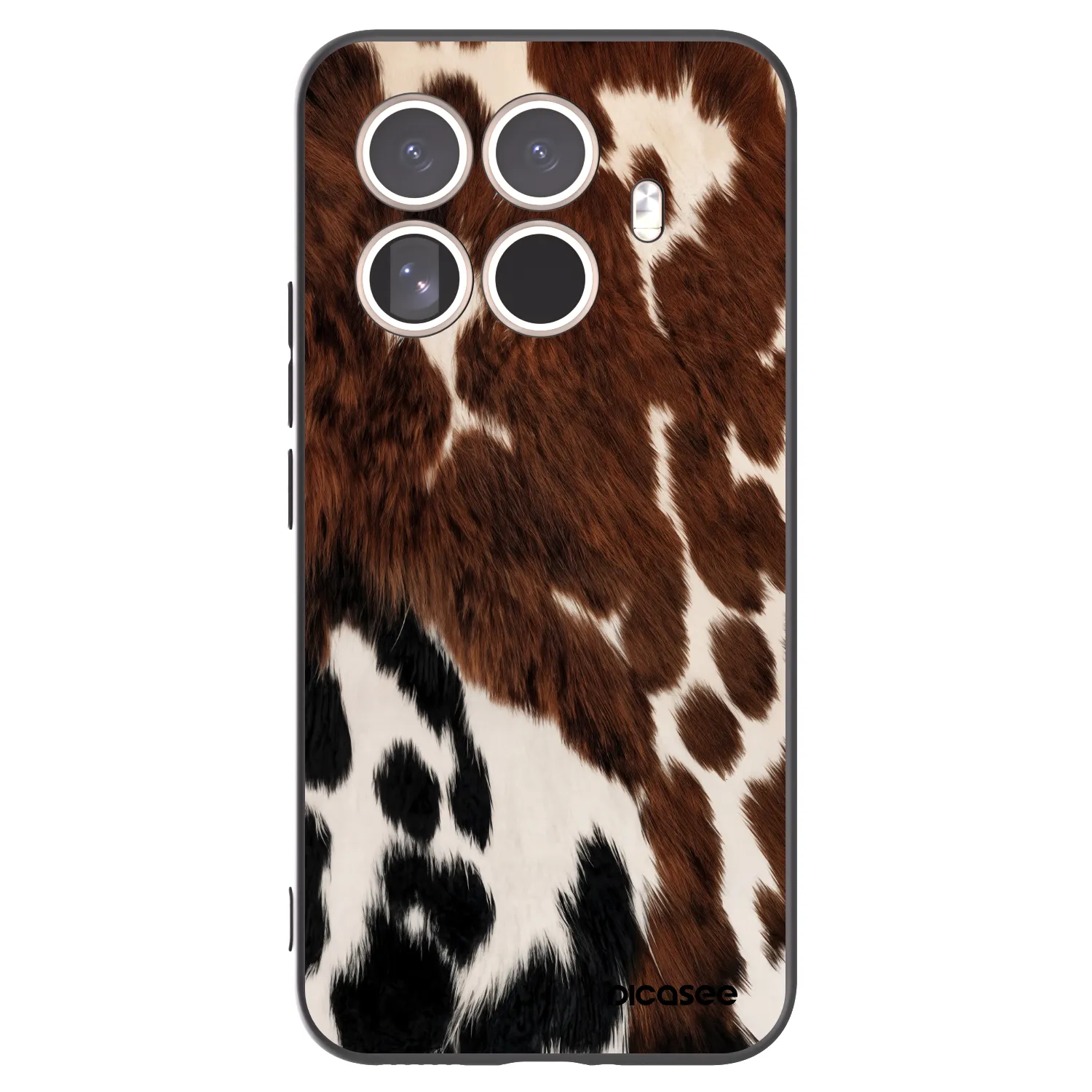 Picasee fekete szilikon tok az alábbi mobiltelefonokra Xiaomi 15T Pro - Rust