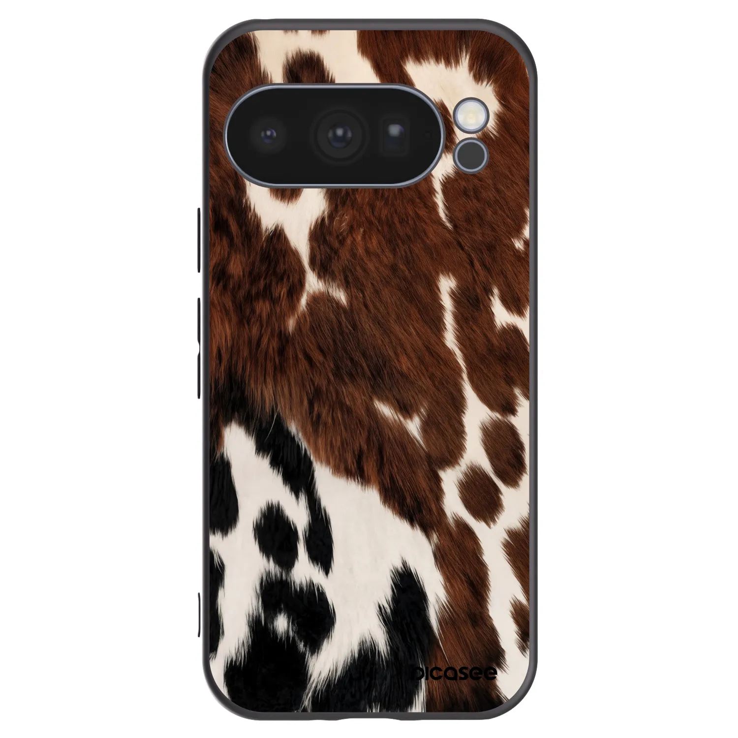 Picasee fekete szilikon tok az alábbi mobiltelefonokra Google Pixel 10 Pro - Rust