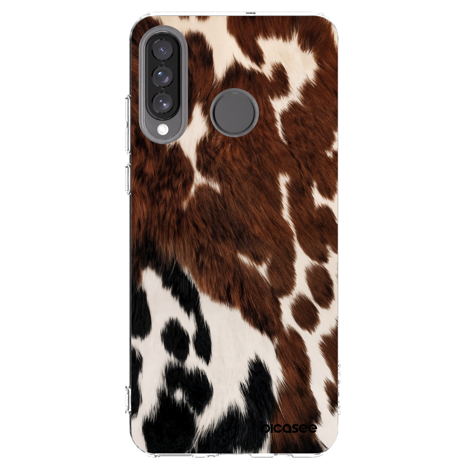 Picasee átlátszó szilikon tok az alábbi mobiltelefonokra Huawei P30 Lite - Rust