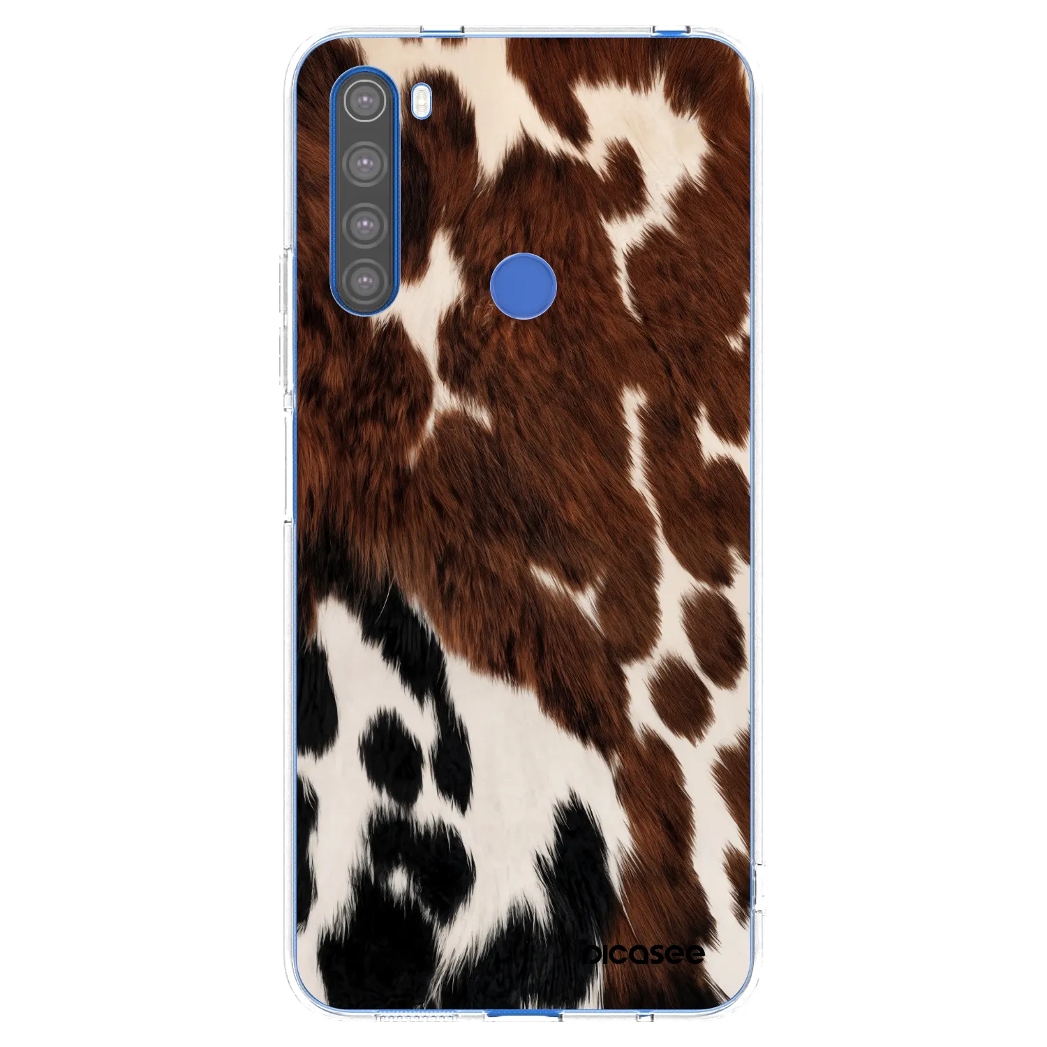 Picasee átlátszó szilikon tok az alábbi mobiltelefonokra Xiaomi Redmi Note 8T - Rust