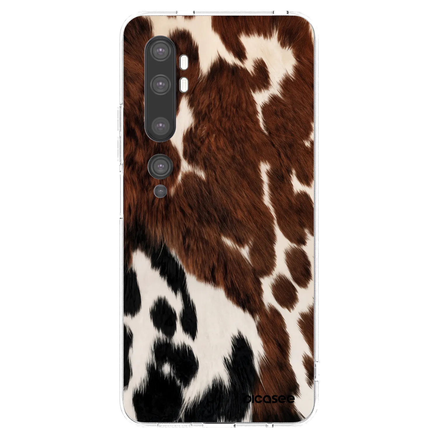 Picasee átlátszó szilikon tok az alábbi mobiltelefonokra Xiaomi Mi Note 10 (Pro) - Rust