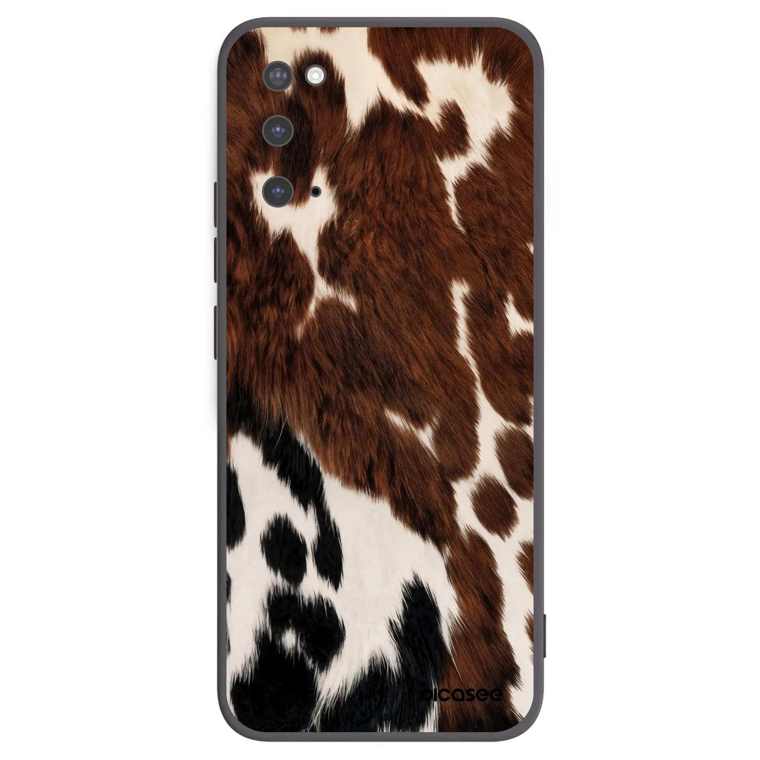 Picasee fekete szilikon tok az alábbi mobiltelefonokra Samsung Galaxy S20 G980F - Rust