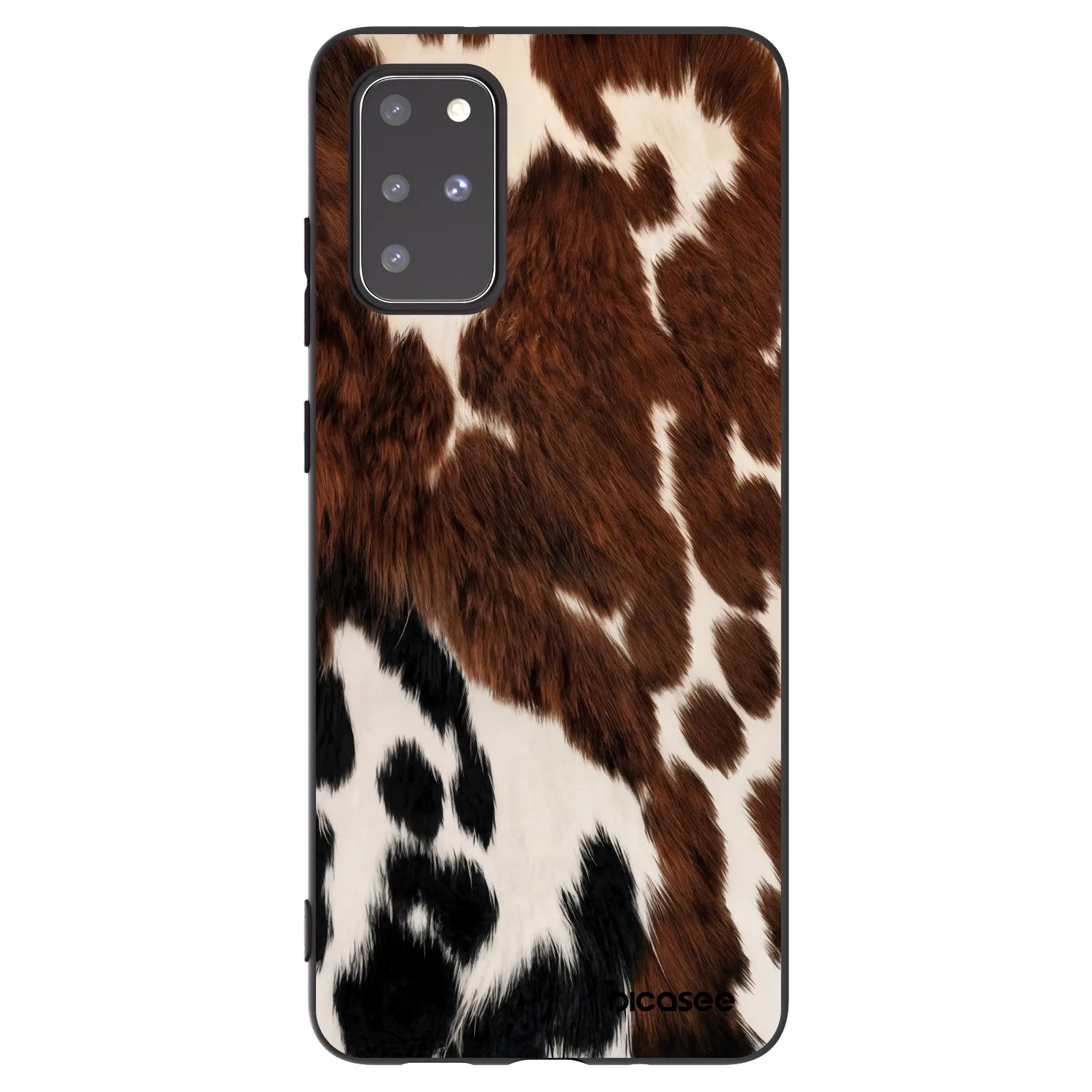 Picasee fekete szilikon tok az alábbi mobiltelefonokra Samsung Galaxy S20+ G985F - Rust