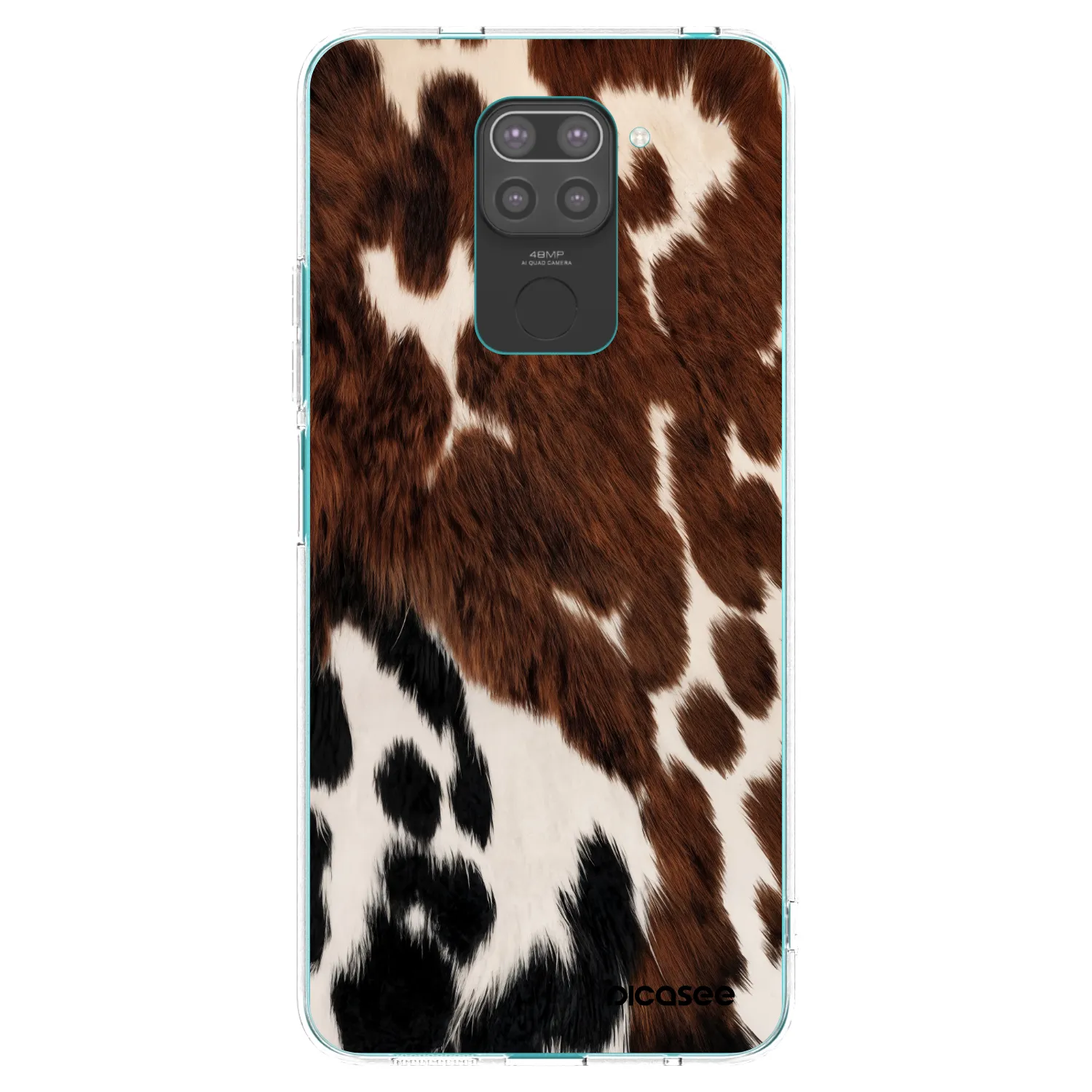 Picasee fekete szilikon tok az alábbi mobiltelefonokra Xiaomi Redmi Note 9 - Rust