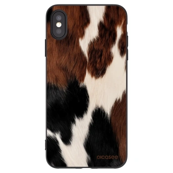 Picasee fekete szilikon tok az alábbi mobiltelefonokra Apple iPhone XS Max - Rodeo
