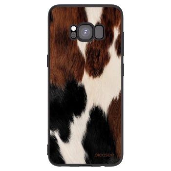 Picasee fekete szilikon tok az alábbi mobiltelefonokra Samsung Galaxy S8 G950F - Rodeo