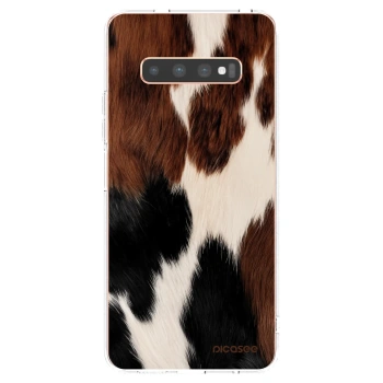 Picasee átlátszó szilikon tok az alábbi mobiltelefonokra Samsung Galaxy S10 Plus G975 - Rodeo