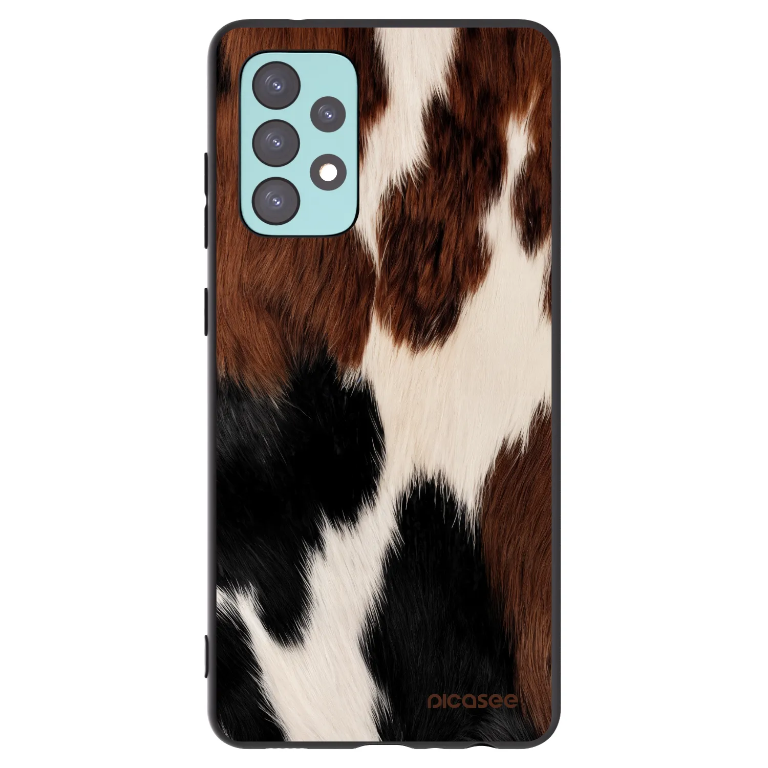 Picasee fekete szilikon tok az alábbi mobiltelefonokra Samsung Galaxy A72 A725F - Rodeo