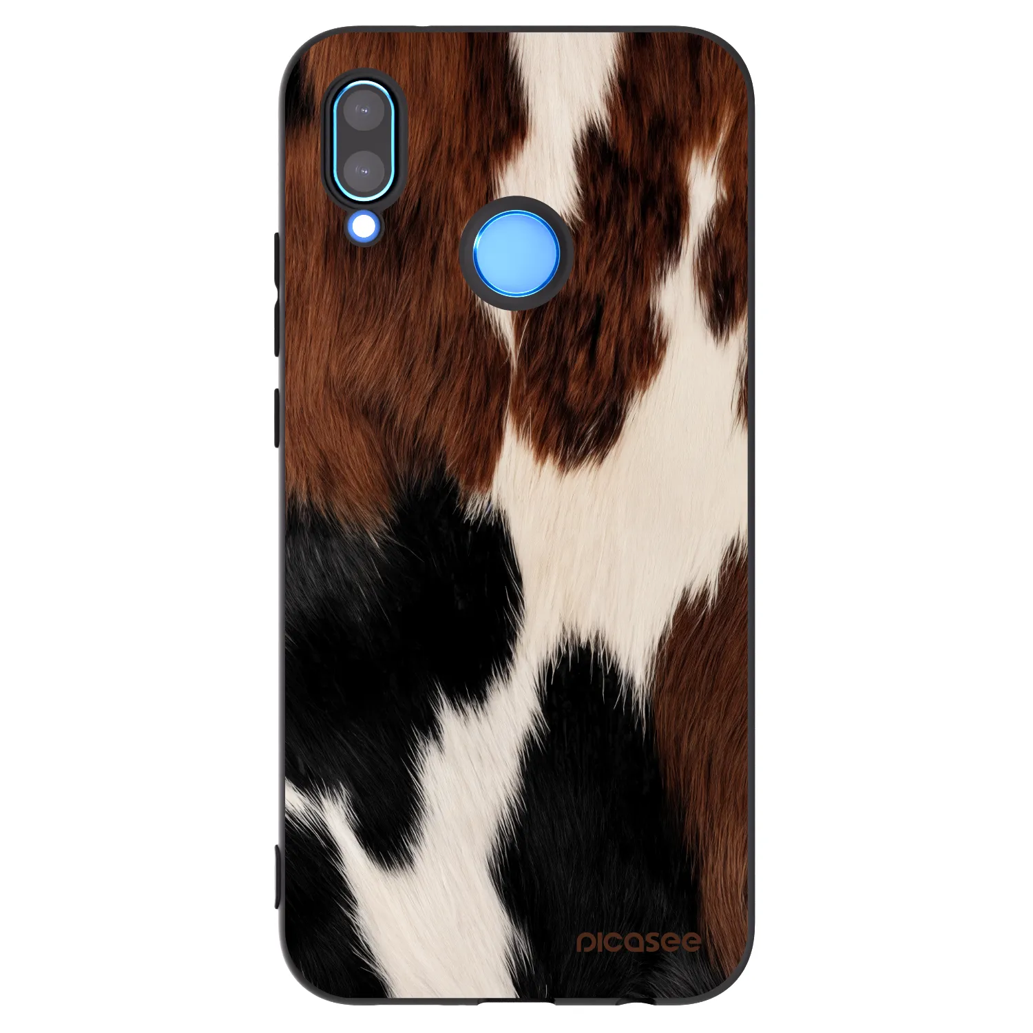 Picasee fekete szilikon tok az alábbi mobiltelefonokra Huawei P20 Lite - Rodeo