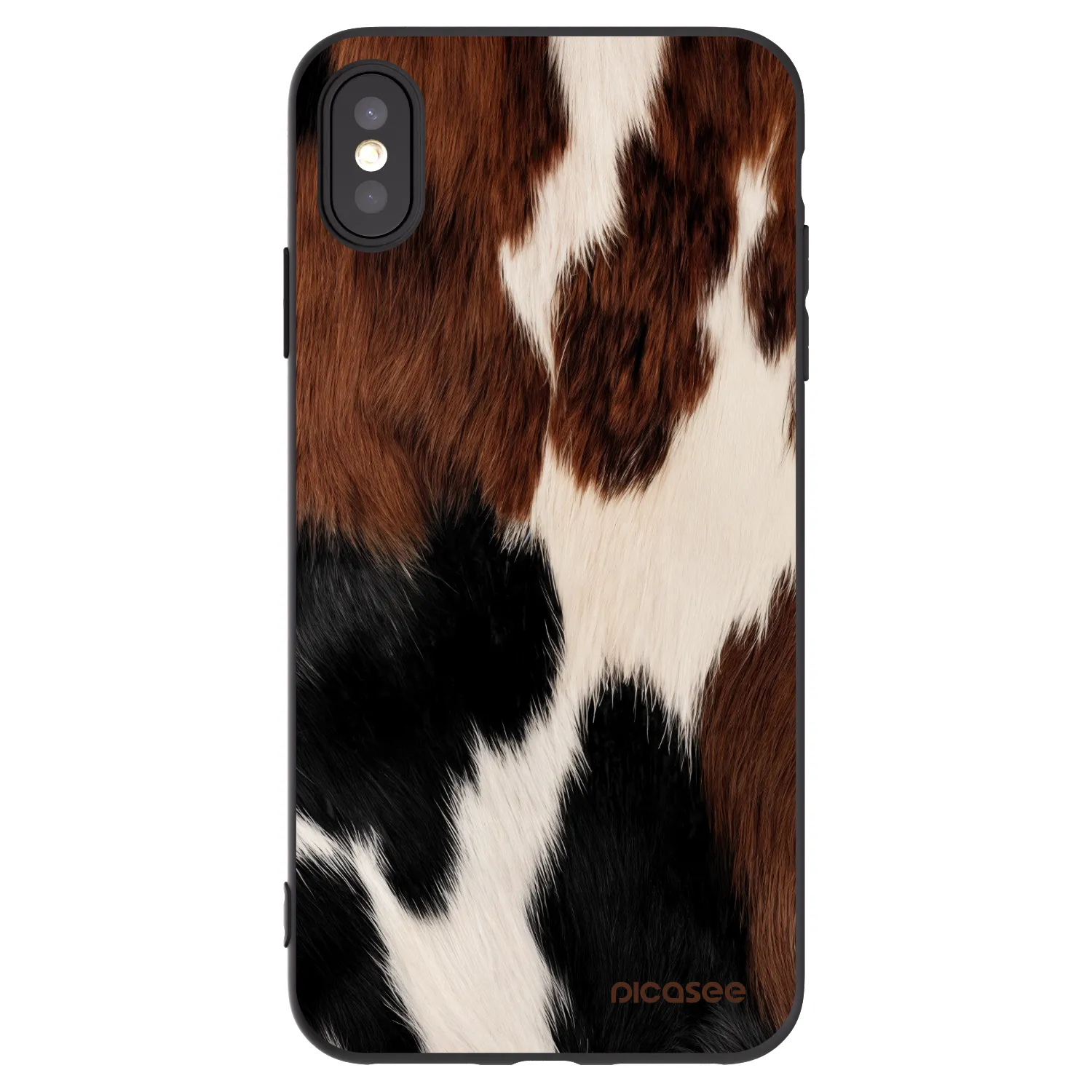 Picasee fekete szilikon tok az alábbi mobiltelefonokra Apple iPhone XS Max - Rodeo