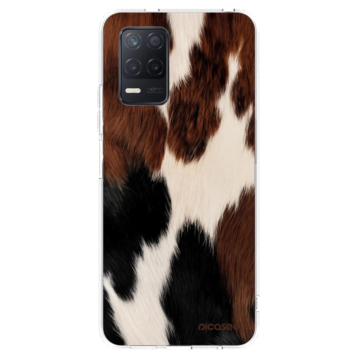 Picasee átlátszó szilikon tok az alábbi mobiltelefonokra Realme 8 5G - Rodeo