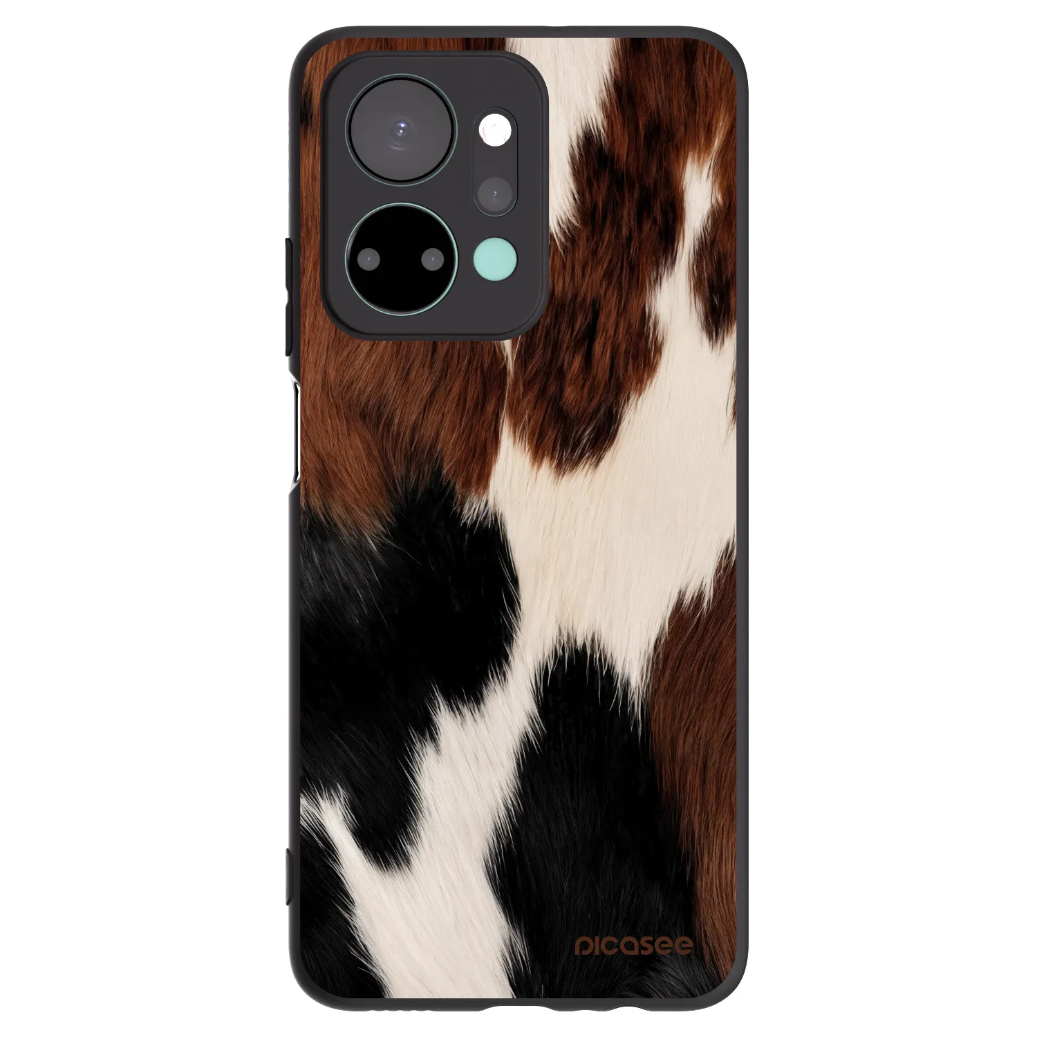 Picasee fekete szilikon tok az alábbi mobiltelefonokra Honor X7a - Rodeo