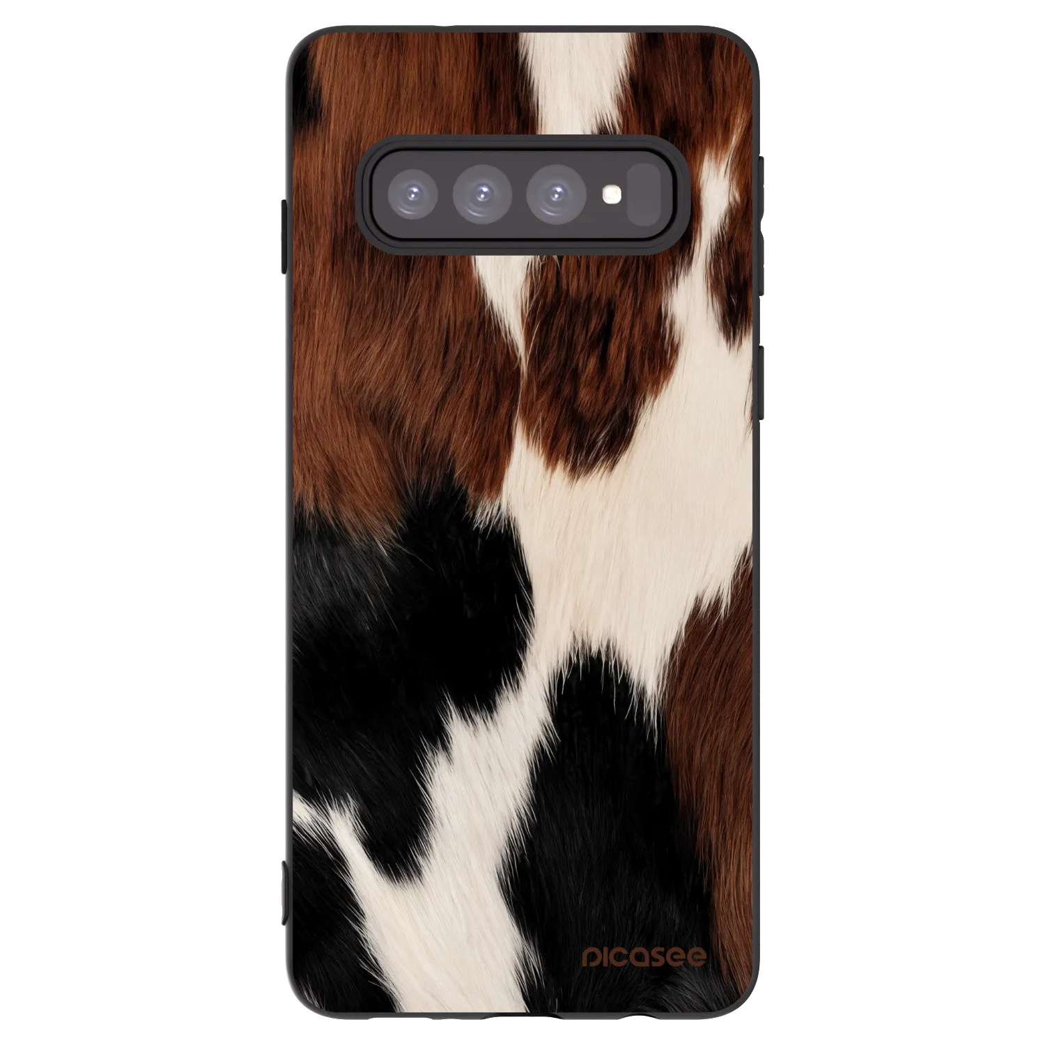 Picasee fekete szilikon tok az alábbi mobiltelefonokra Samsung Galaxy S10 G973 - Rodeo