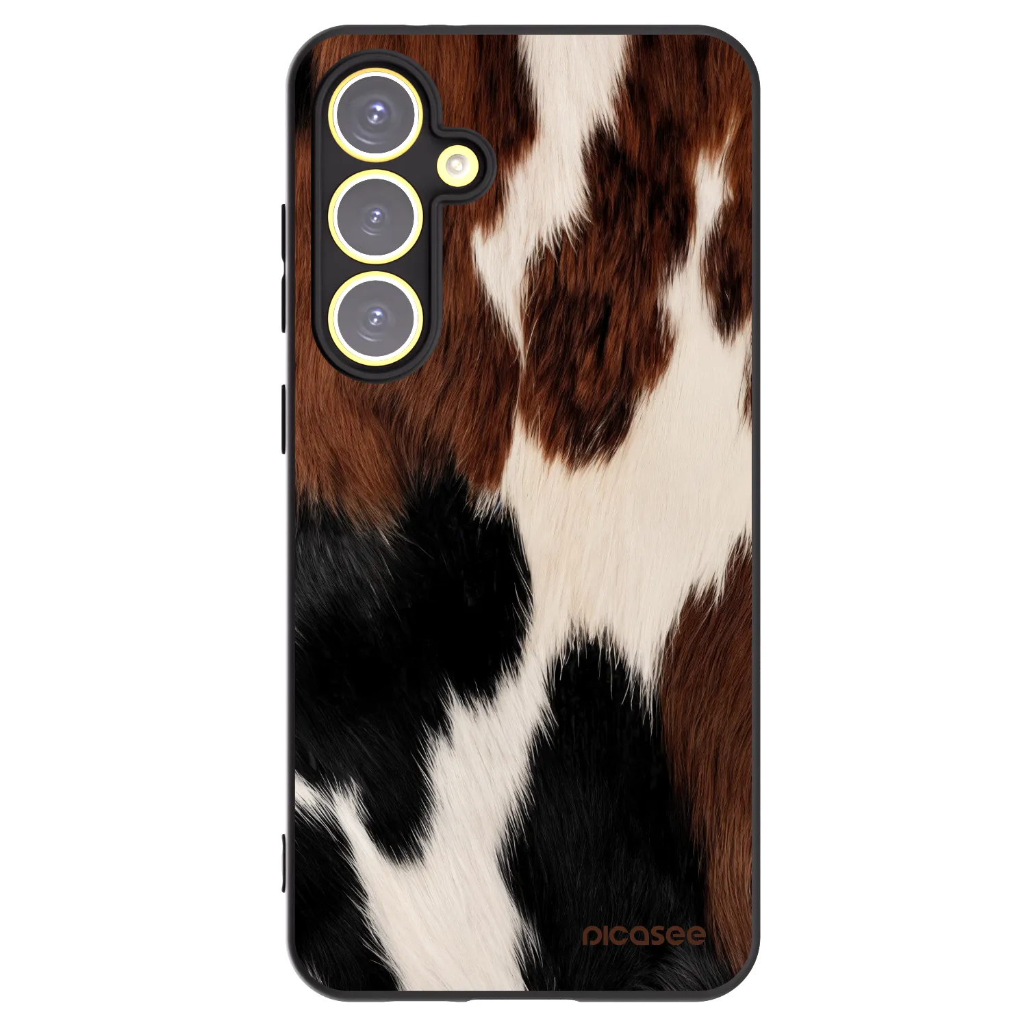 Picasee fekete szilikon tok az alábbi mobiltelefonokra Samsung Galaxy S24 FE S721B - Rodeo
