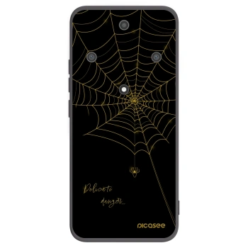 Picasee fekete szilikon tok az alábbi mobiltelefonokra Honor Magic5 Lite 5G - Delicate danger