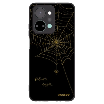 Picasee fekete szilikon tok az alábbi mobiltelefonokra Honor X7a - Delicate danger