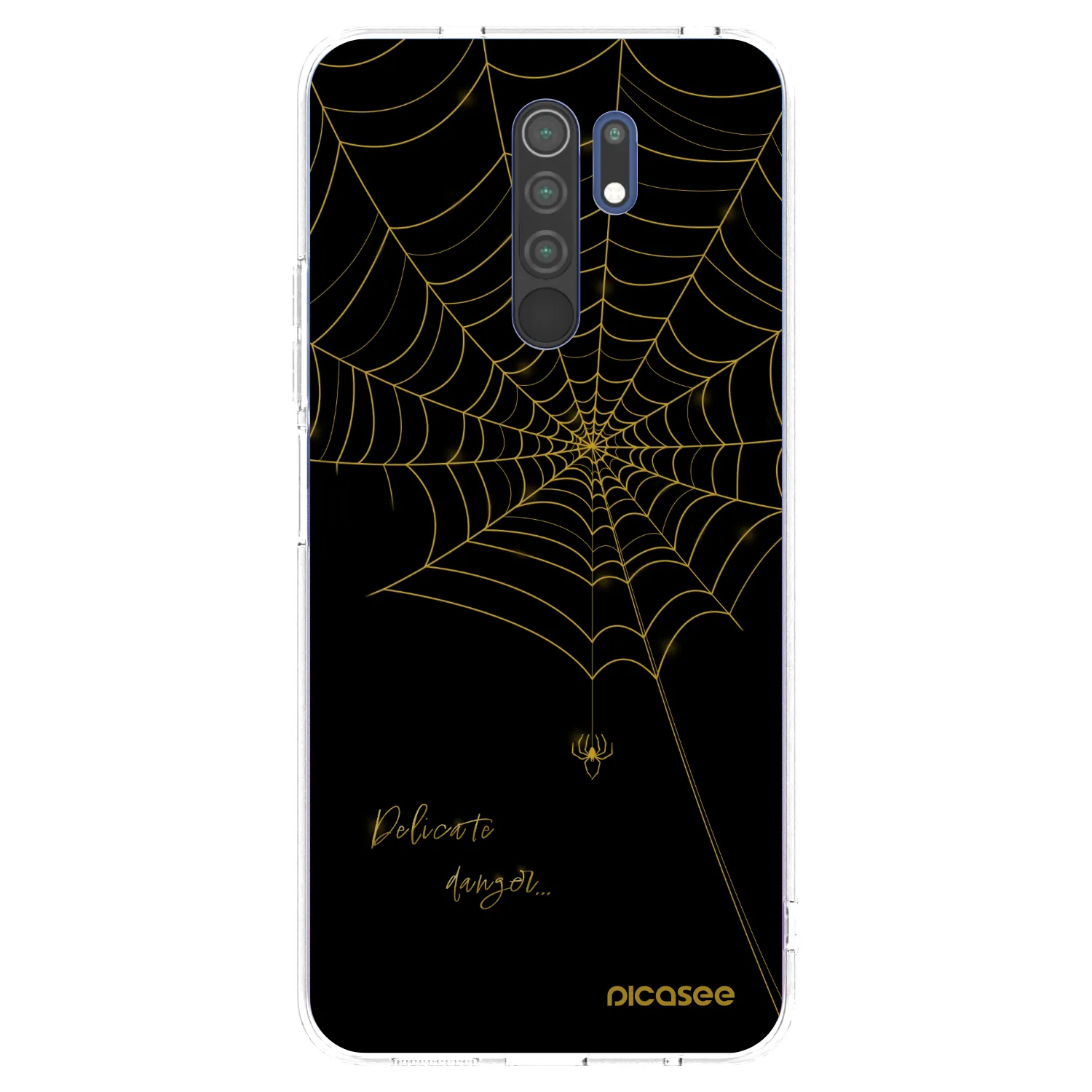 Picasee átlátszó szilikon tok az alábbi mobiltelefonokra Xiaomi Redmi 9 - Delicate danger