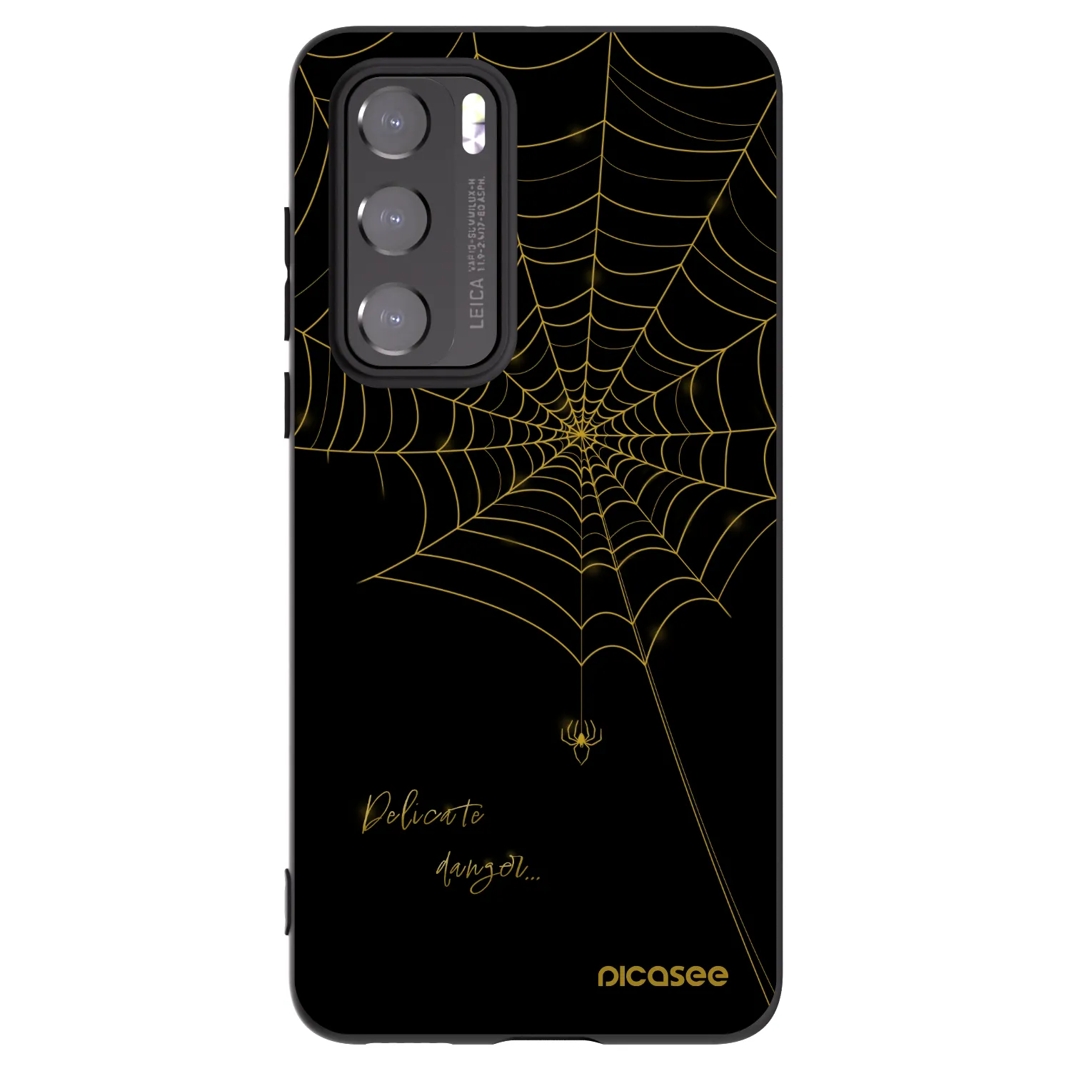 Picasee fekete szilikon tok az alábbi mobiltelefonokra Huawei P40 - Delicate danger