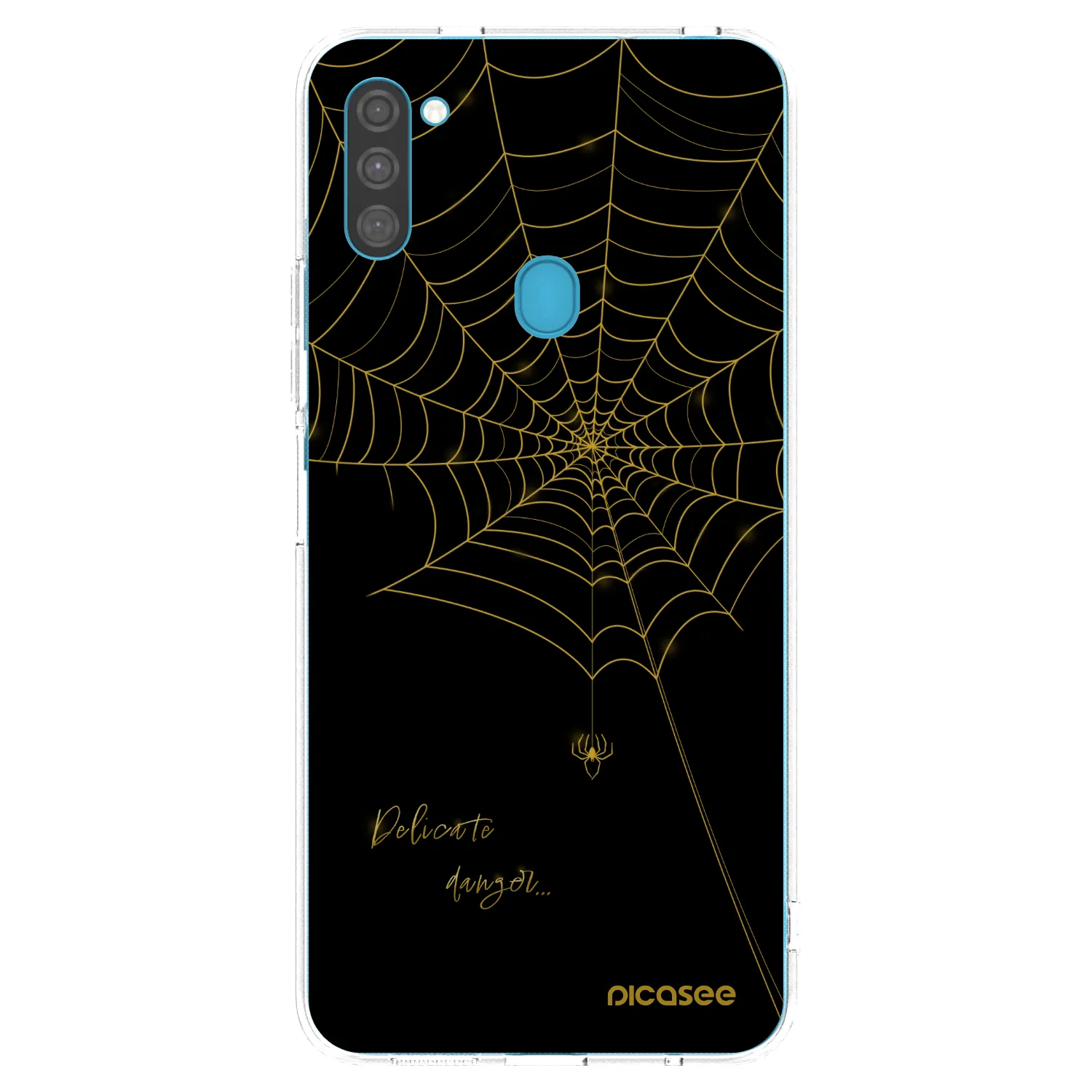Picasee átlátszó szilikon tok az alábbi mobiltelefonokra Samsung Galaxy M11 - Delicate danger