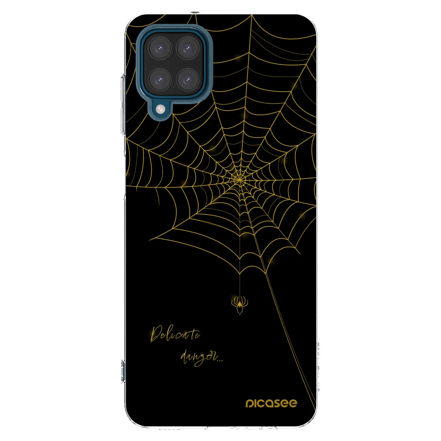 Picasee átlátszó szilikon tok az alábbi mobiltelefonokra Samsung Galaxy A12 A125F - Delicate danger