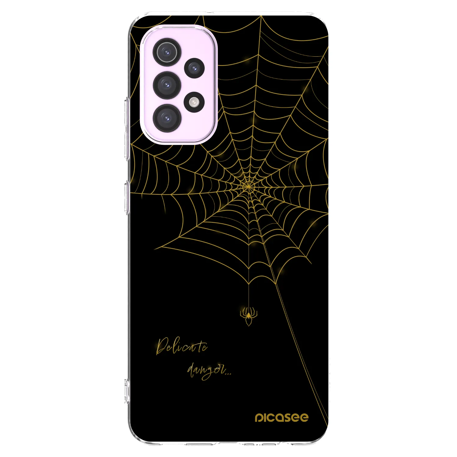Picasee átlátszó szilikon tok az alábbi mobiltelefonokra Samsung Galaxy A32 5G A326B - Delicate danger