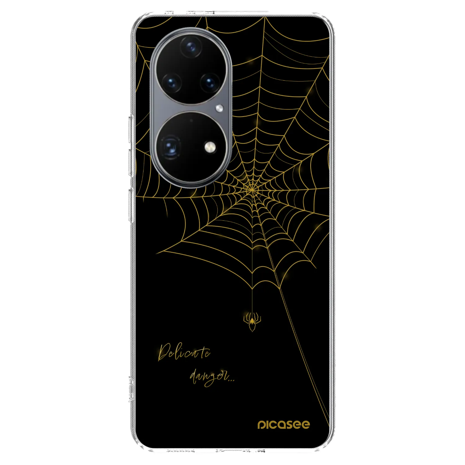 Picasee átlátszó szilikon tok az alábbi mobiltelefonokra Huawei P50 - Delicate danger