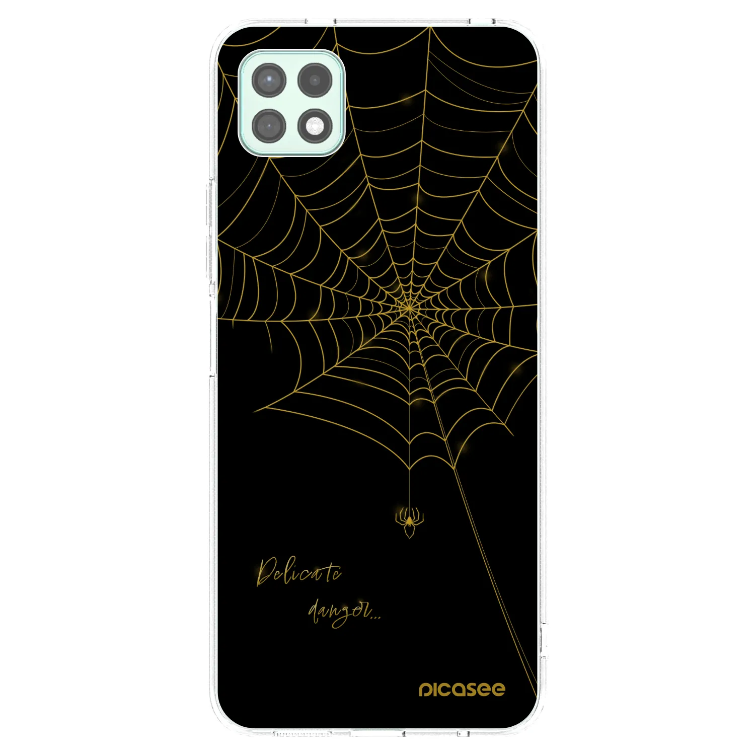 Picasee átlátszó szilikon tok az alábbi mobiltelefonokra Samsung Galaxy A22 A226B 5G - Delicate danger
