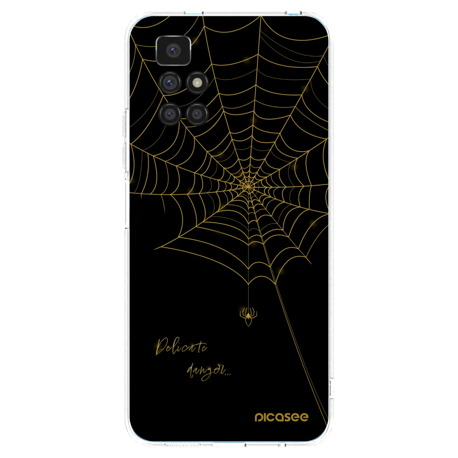 Picasee átlátszó szilikon tok az alábbi mobiltelefonokra Xiaomi Redmi 10 - Delicate danger