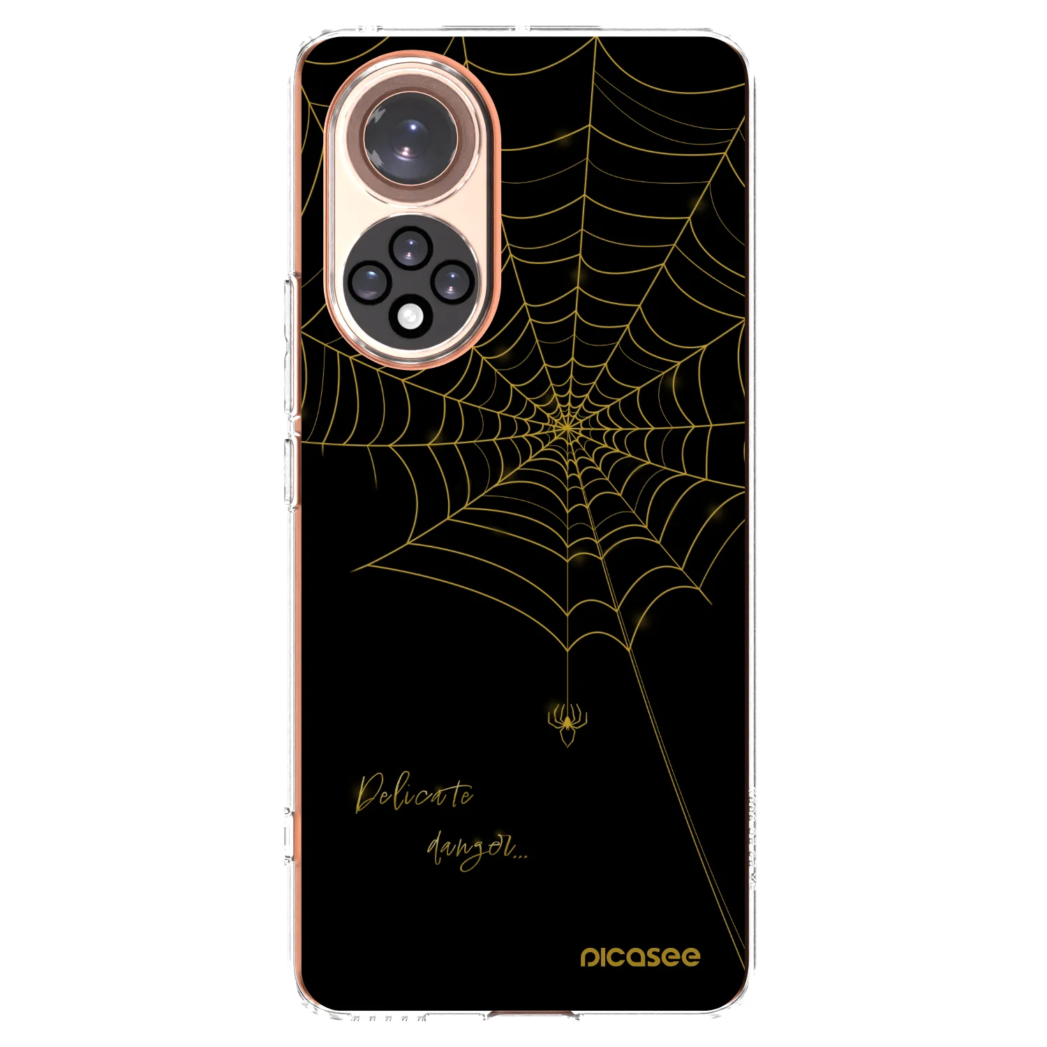 Picasee átlátszó szilikon tok az alábbi mobiltelefonokra Huawei Nova 9 - Delicate danger
