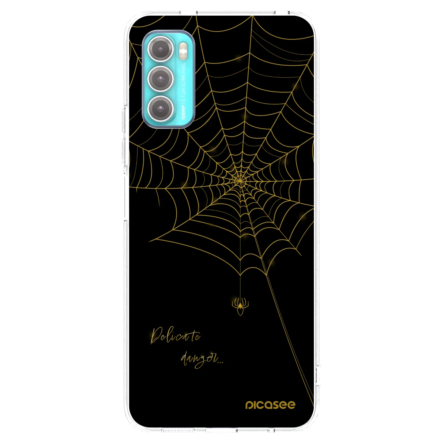 Picasee átlátszó szilikon tok az alábbi mobiltelefonokra Motorola Moto G60 - Delicate danger