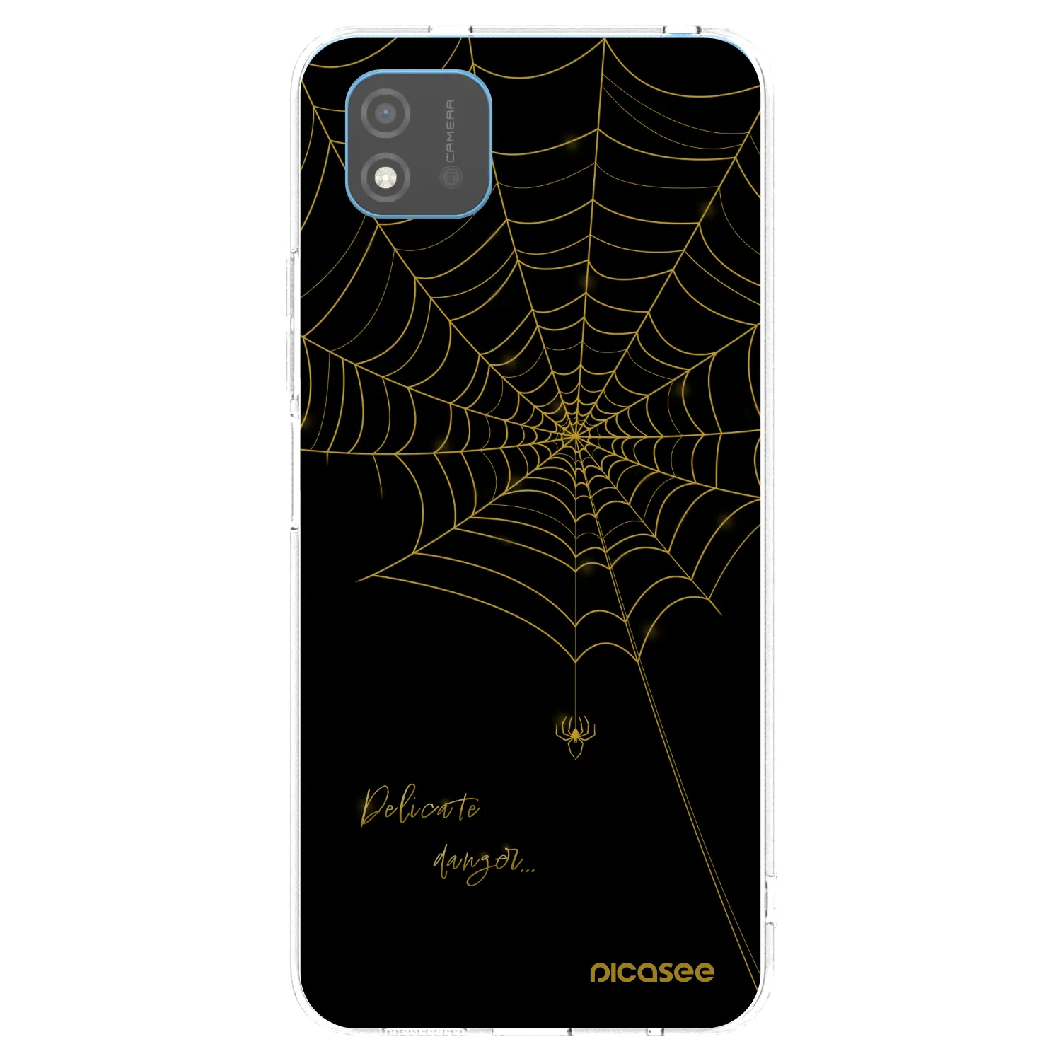 Picasee átlátszó szilikon tok az alábbi mobiltelefonokra Realme C11 (2021) - Delicate danger