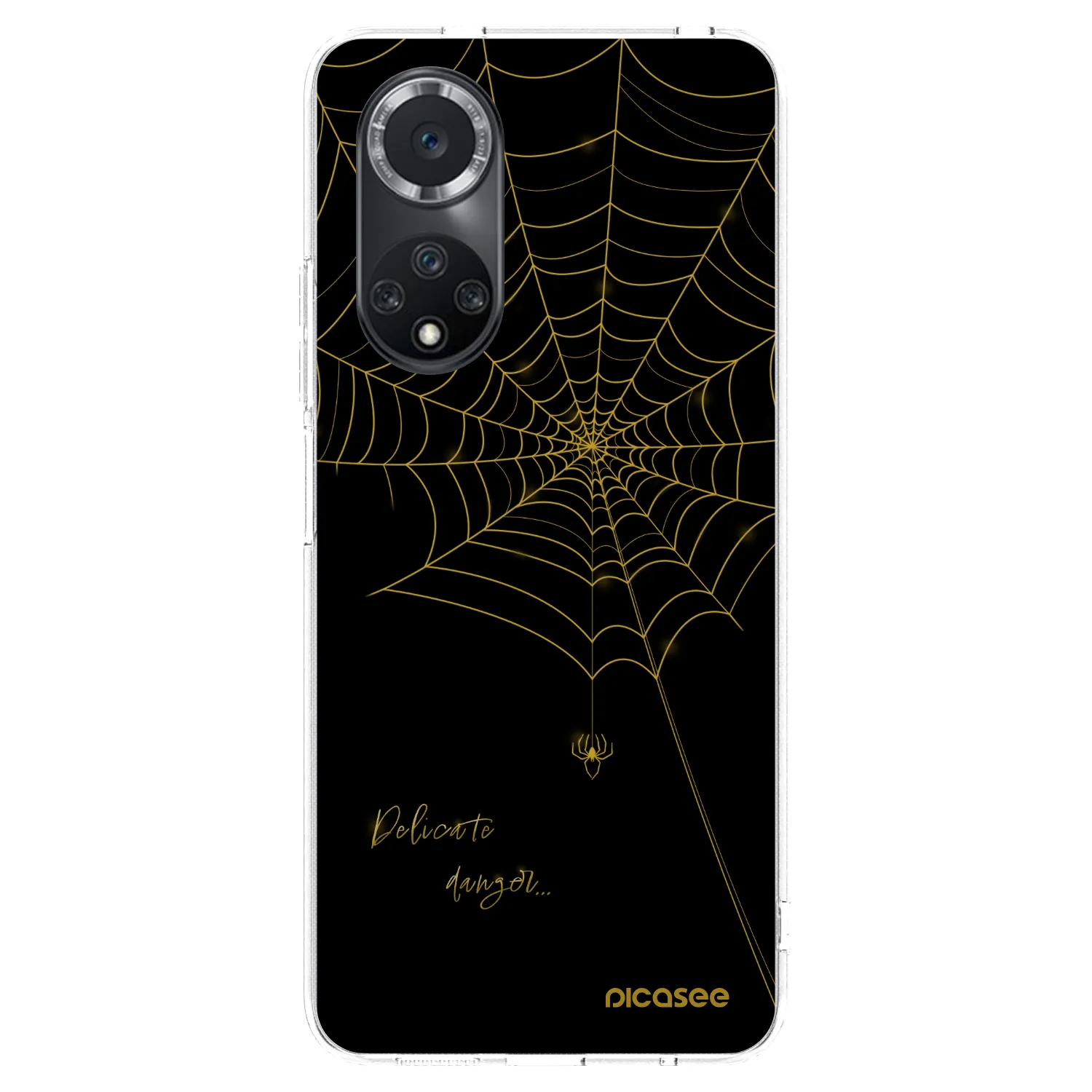 Picasee átlátszó szilikon tok az alábbi mobiltelefonokra Huawei Nova 9 SE - Delicate danger
